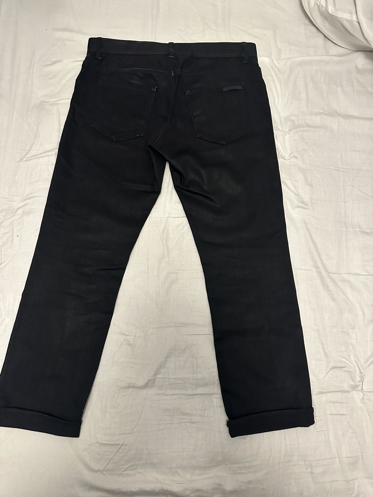 Prada Prada Waxed denim Size US 33 - 2 Thumbnail