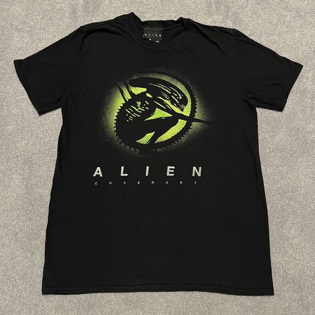 Alien Covenant Ridley Scott Xenomorph Skull Logo Movie Tee