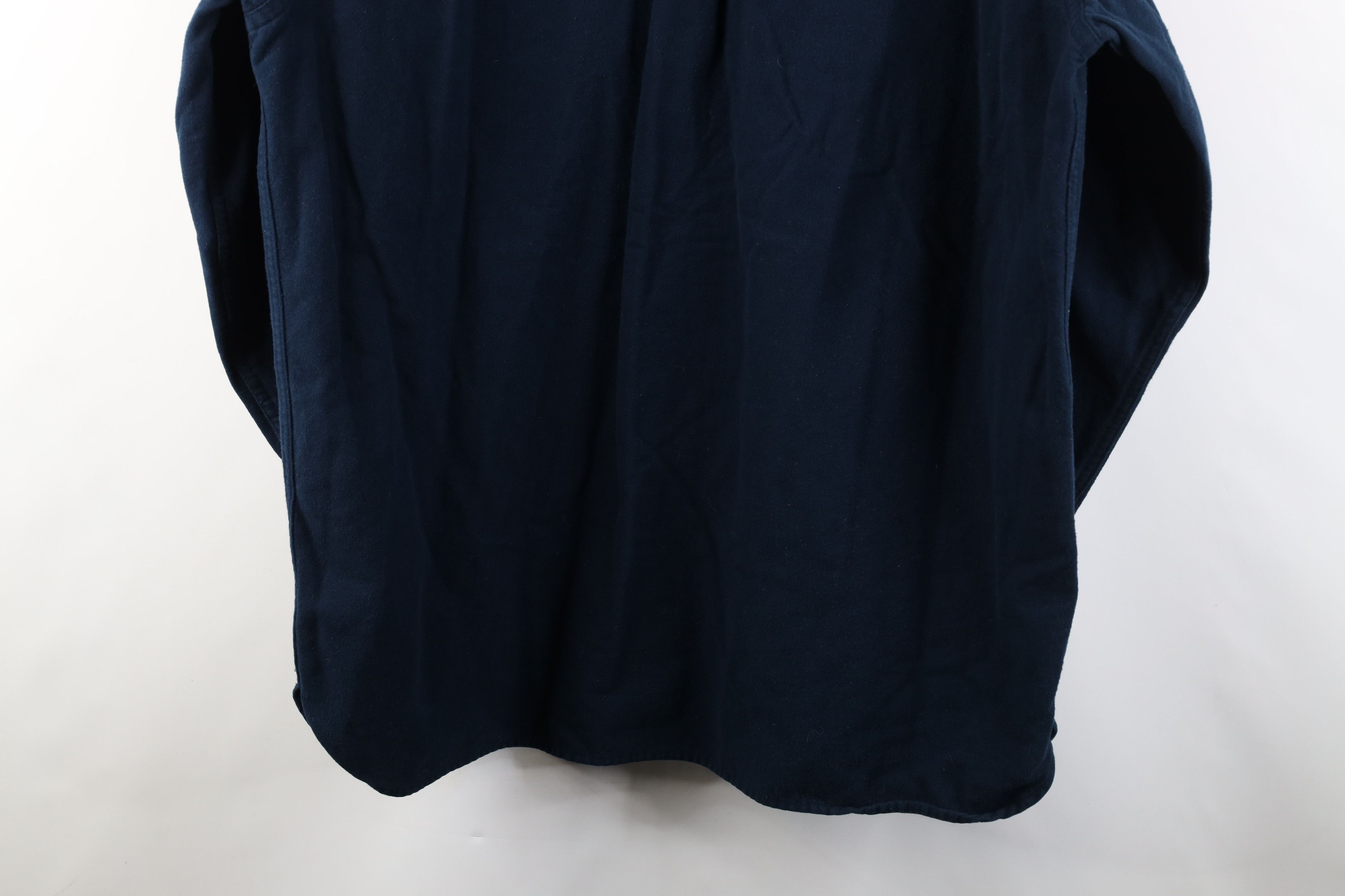 L.L. Bean Vintage 90s LL Bean Heavyweight Chamois Cloth Button Shirt Size US XL / EU 56 / 4 - 10 Thumbnail