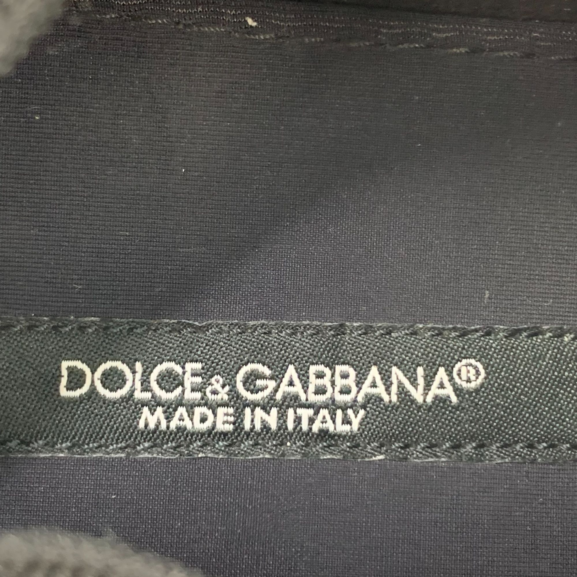 Dolce & Gabbana H9352 Dolce & Gabbana Black & White Logo Stretch Slip-On Sne Size US 7.5 / EU 40-41 - 7 Thumbnail