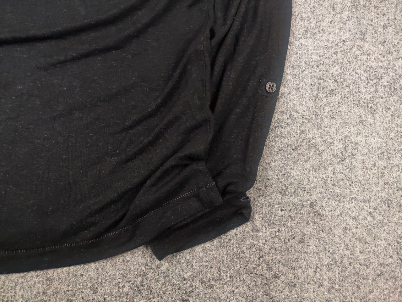 Freitag Freitag E750 Male Black Linen-Modal true hemp Long sleeve Size US M / EU 48-50 / 2 - 6 Thumbnail