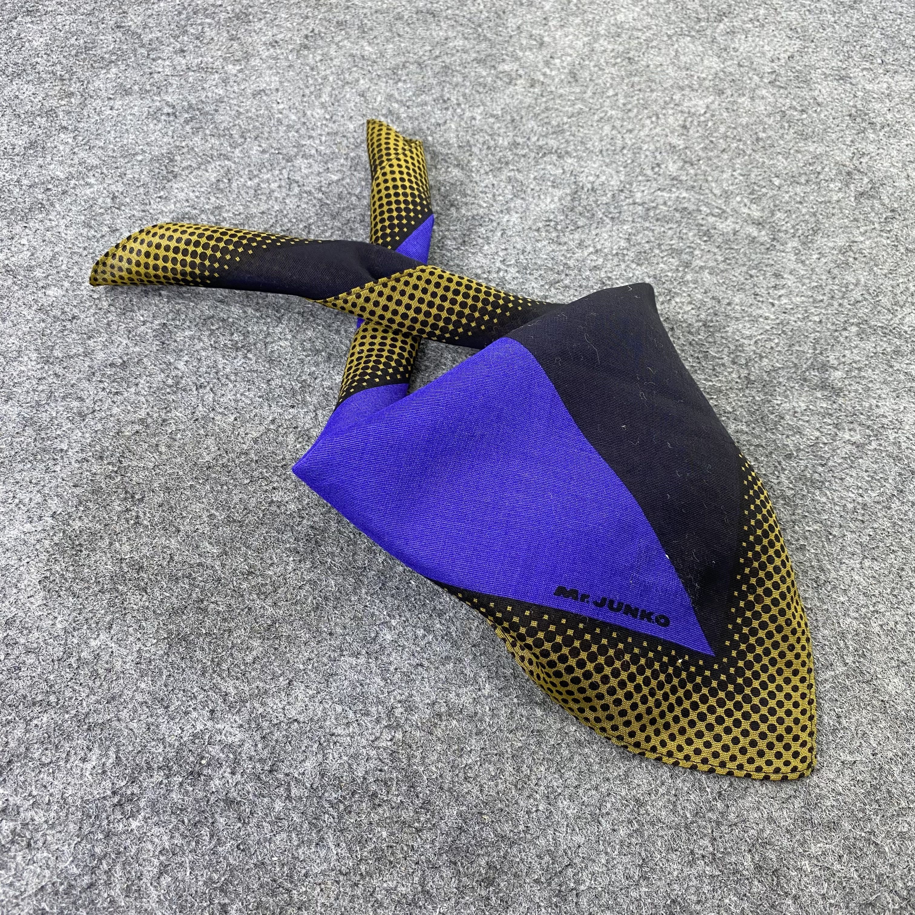 Designer Mr. Junko Handkerchief / Bandana / Neckerchief -B925 Size ONE SIZE - 1 Thumbnail