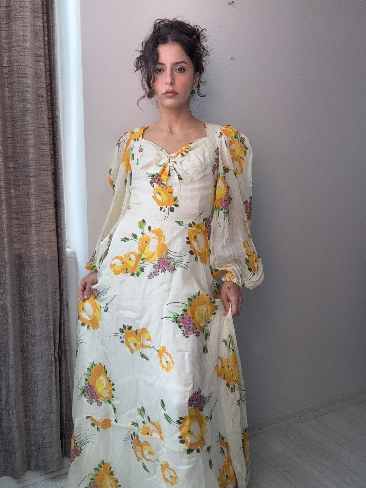 Vintage Vintage dress Size L / US 10 / IT 46 - 4 Thumbnail