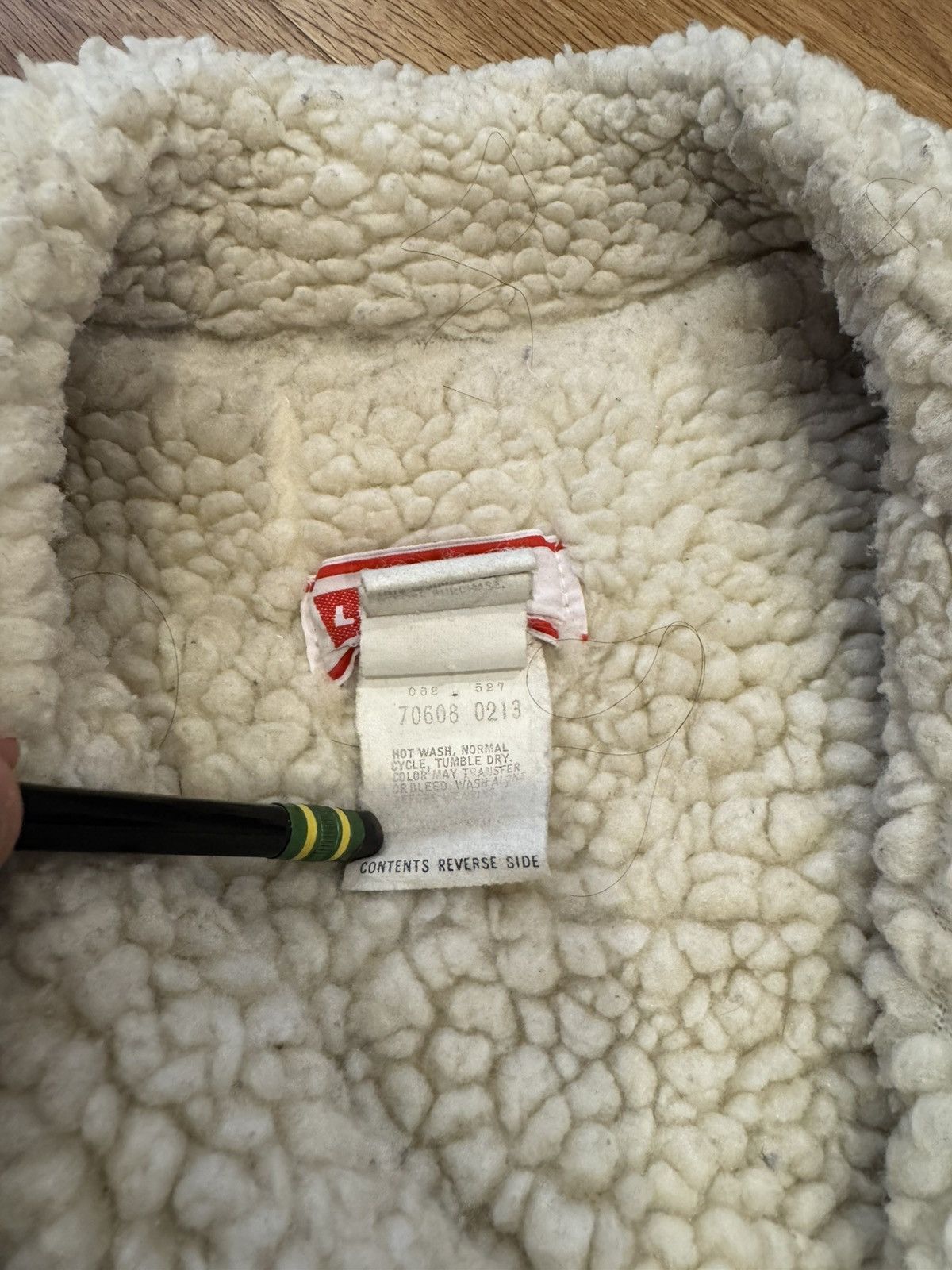 Levi's × Vintage Levis 70s Orange Tab Sherpa Size US L / EU 52-54 / 3 - 6 Thumbnail