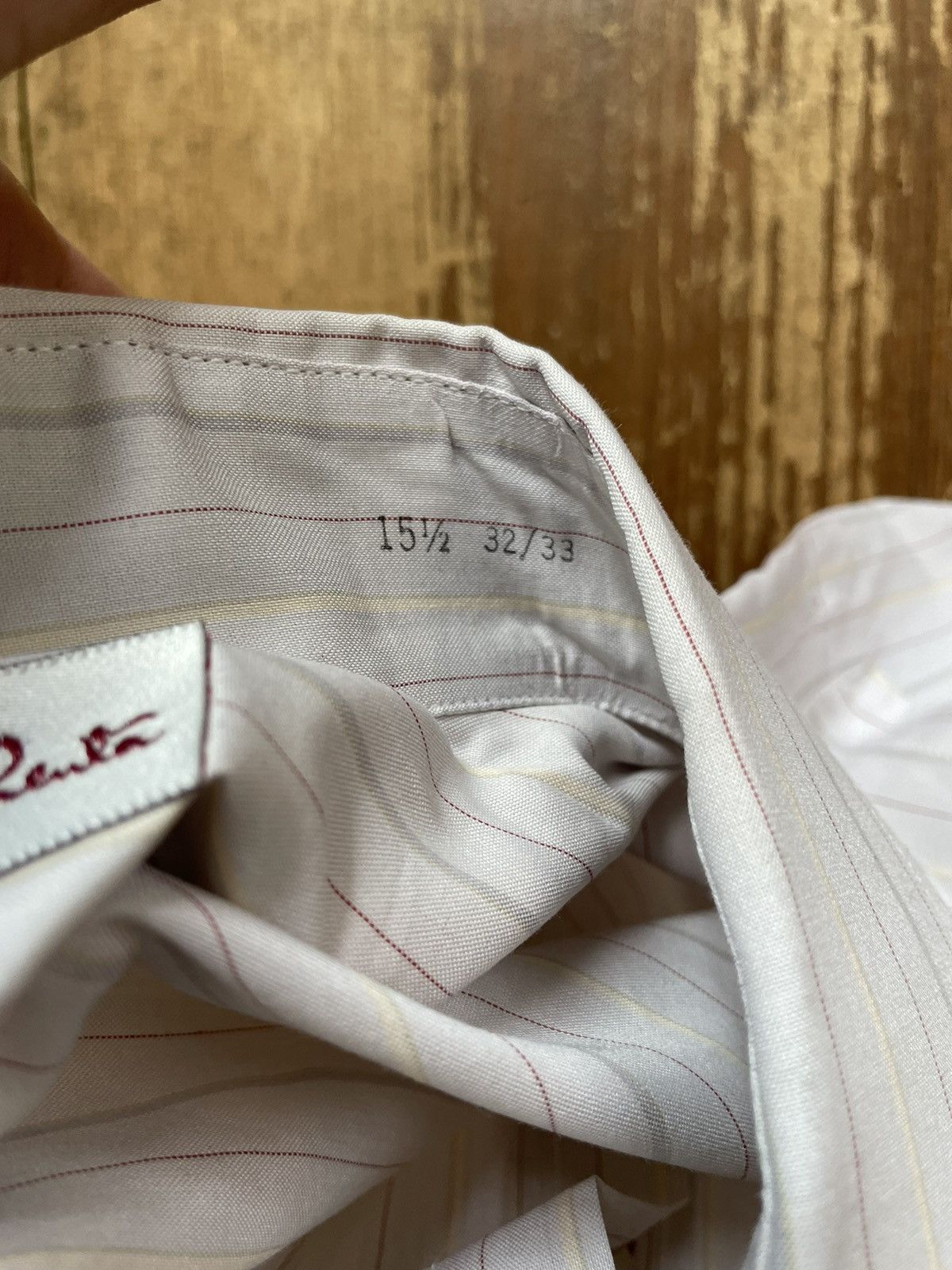Oscar De La Renta × Vintage Vintage dead stock Oscar de la renta button up custom stripe Size US L / EU 52-54 / 3 - 10 Thumbnail