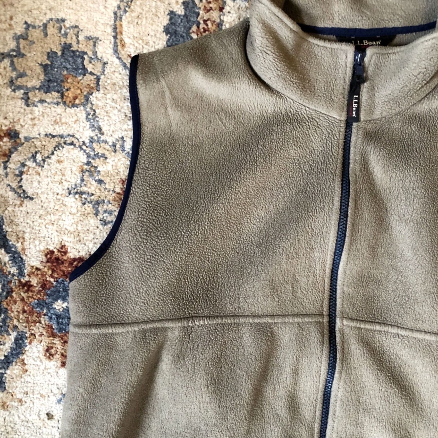 Vintage VINTAGE L.L. Bean Vest Mens XL Green Full Zip Outdoor Hiking Jacket Vest Size US XL / EU 56 / 4 - 3 Thumbnail