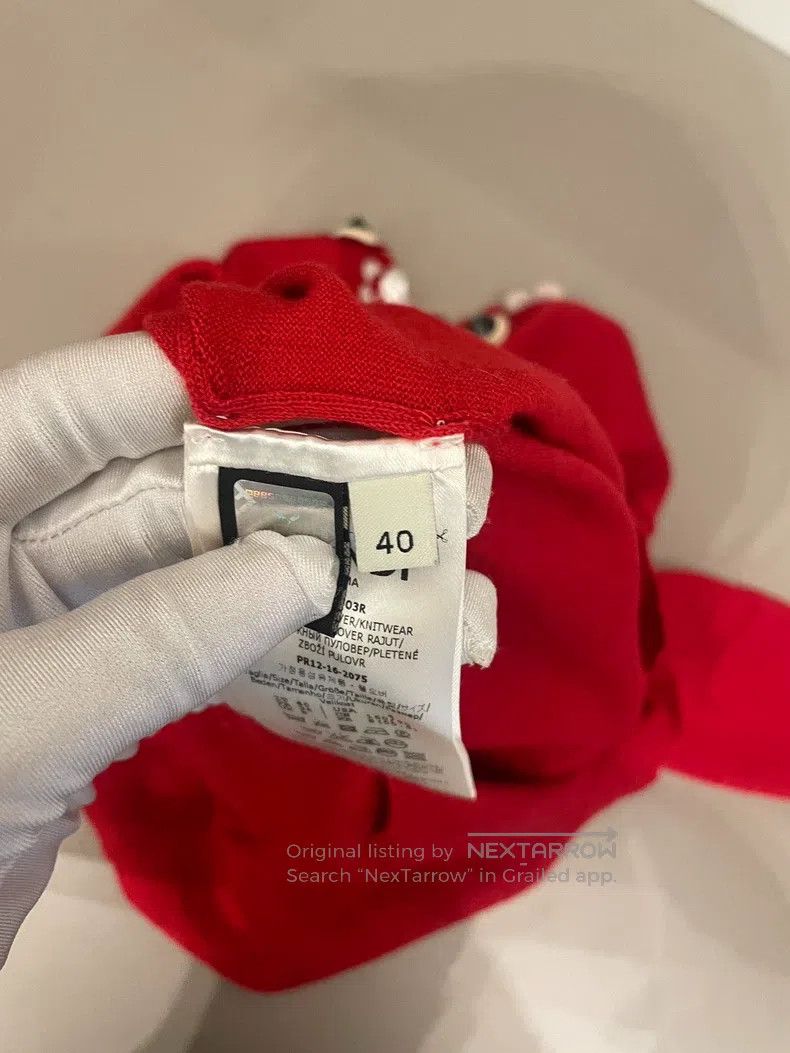 Fendi Fendi Red cashmere sweater Size XS / US 0-2 / IT 36-38 - 7 Thumbnail