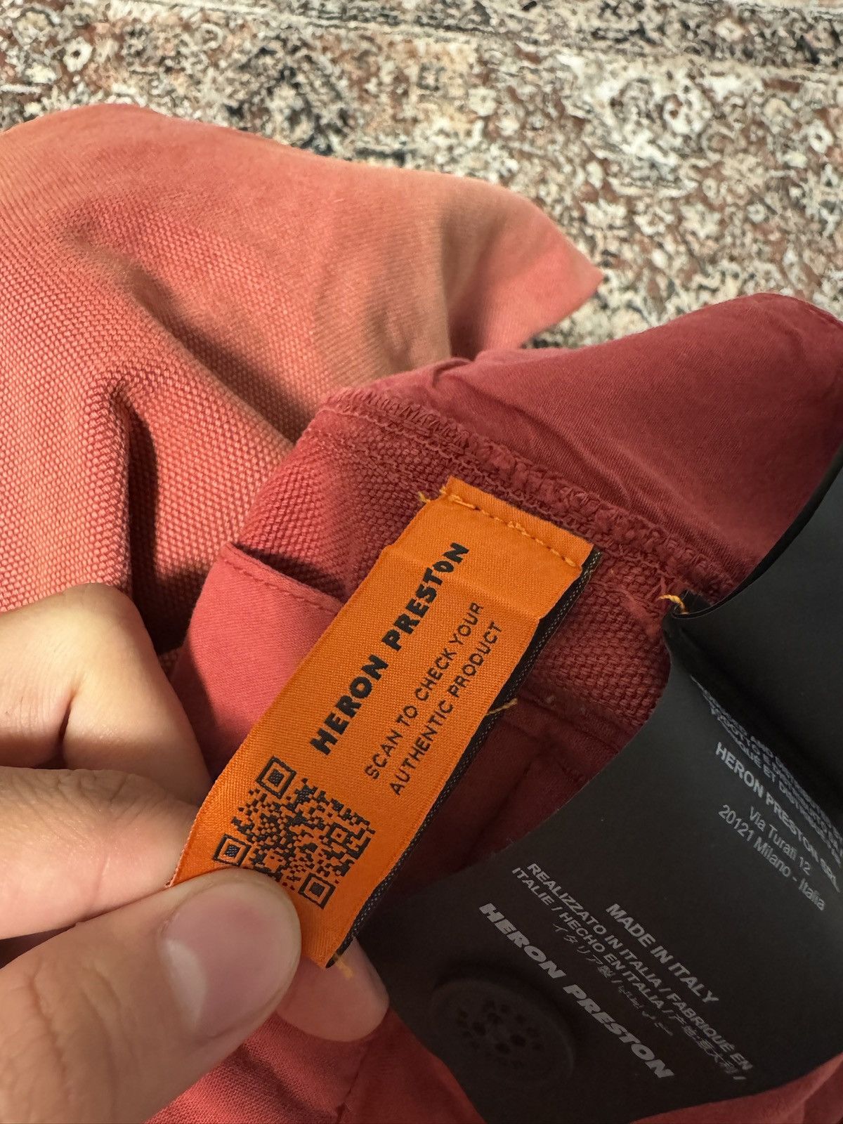 Heron Preston Heron Preston Canvas Cargo Pants Size US 40 / EU 56 - 10 Thumbnail