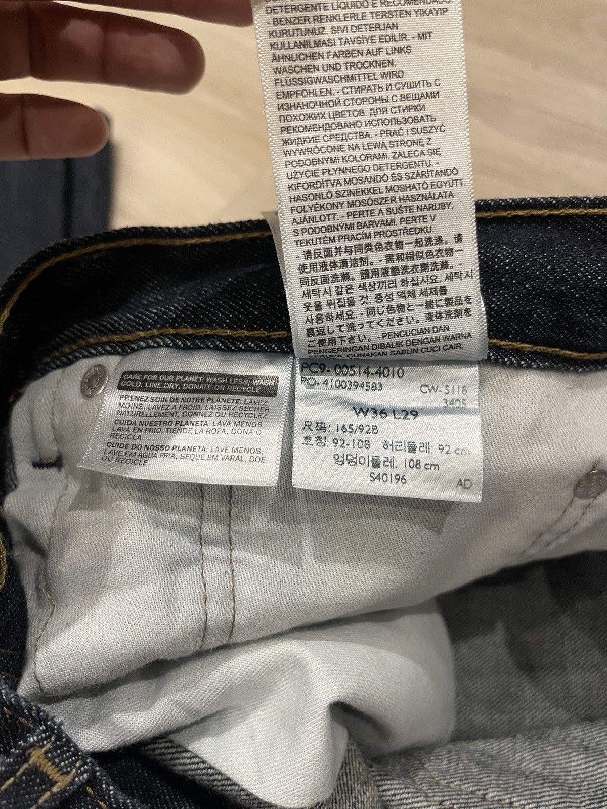 Levi's Vintage jeans levis 514 denim 36/29 Size US 36 / EU 52 - 9 Thumbnail
