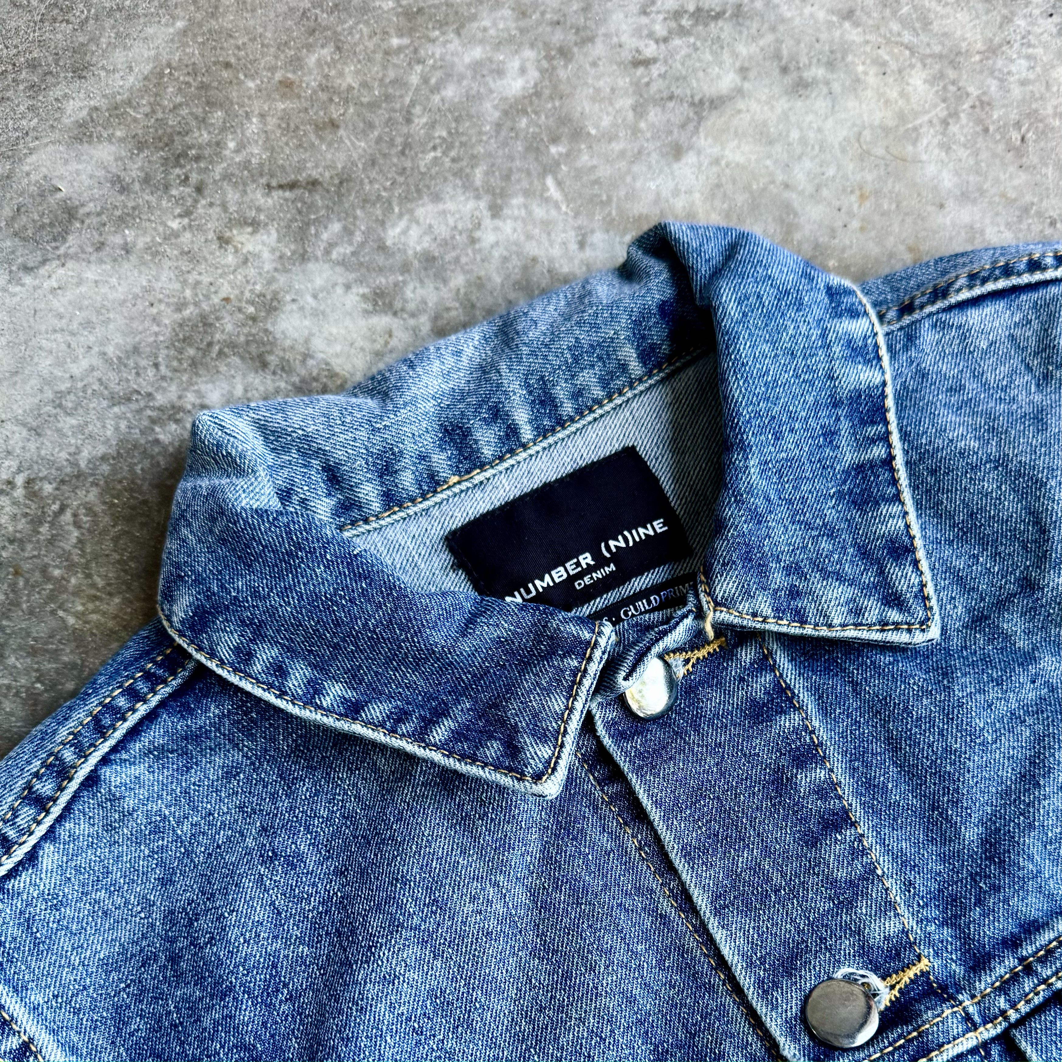 Number (N)ine Number (N)ine Denim Jacket Size US S / EU 44-46 / 1 - 3 Thumbnail