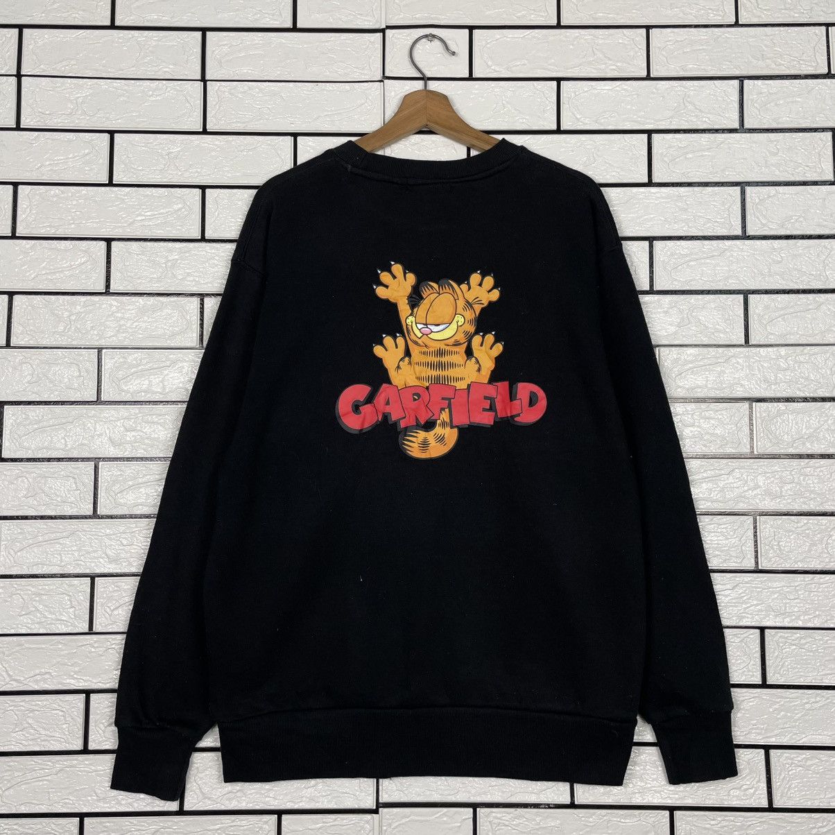 Japanese Brand Garfield Big Print Sweatshirt Size US L / EU 52-54 / 3 - 1 Thumbnail