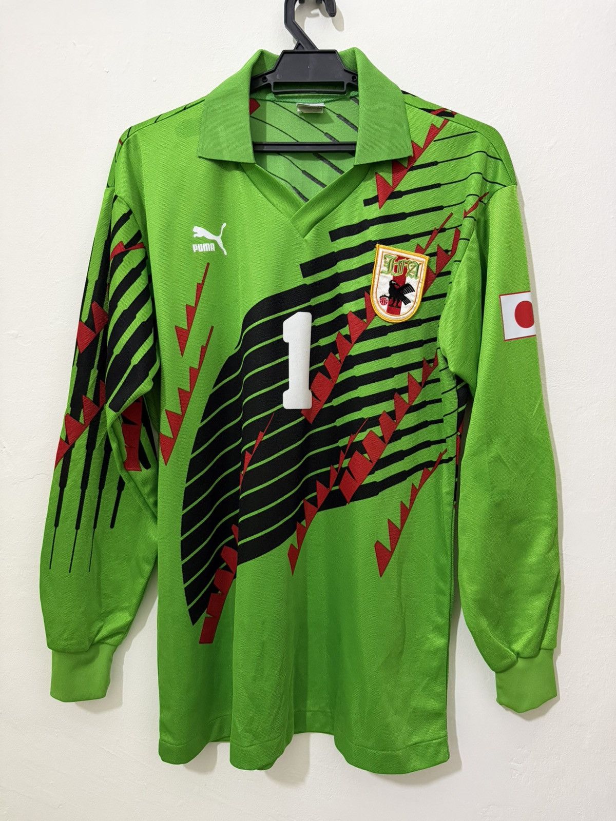 Puma Vintage Japan jersey goalkeeper puma Size US XL / EU 56 / 4 - 1 Thumbnail