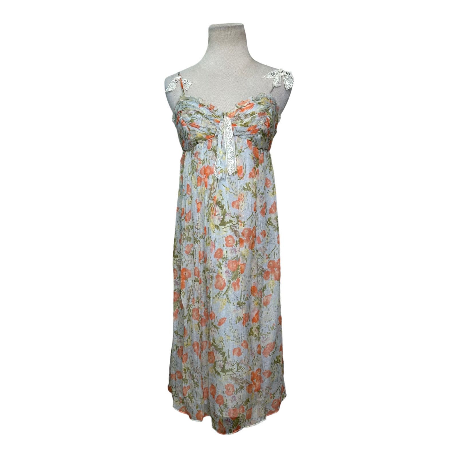 Rebecca Taylor Rebecca Taylor floral 100% silk sleeveless dress Sz 4 Size S / US 4 / IT 40 - 11 Thumbnail