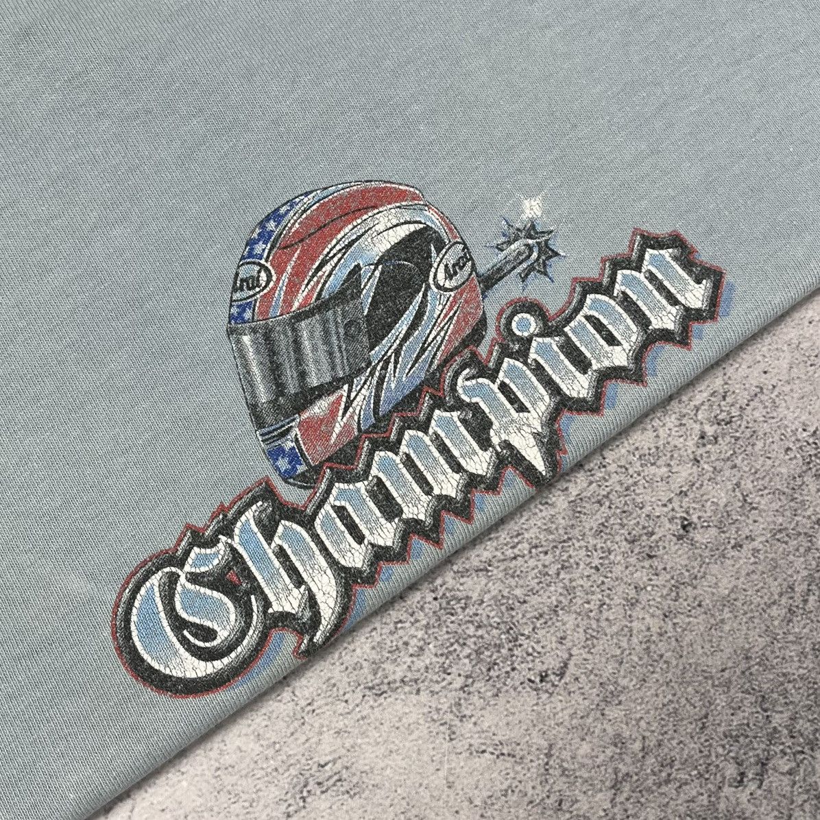 Vintage Vintage Colin Edwards World Champion Honda racing tee 00’s Size US L / EU 52-54 / 3 - 12 Thumbnail
