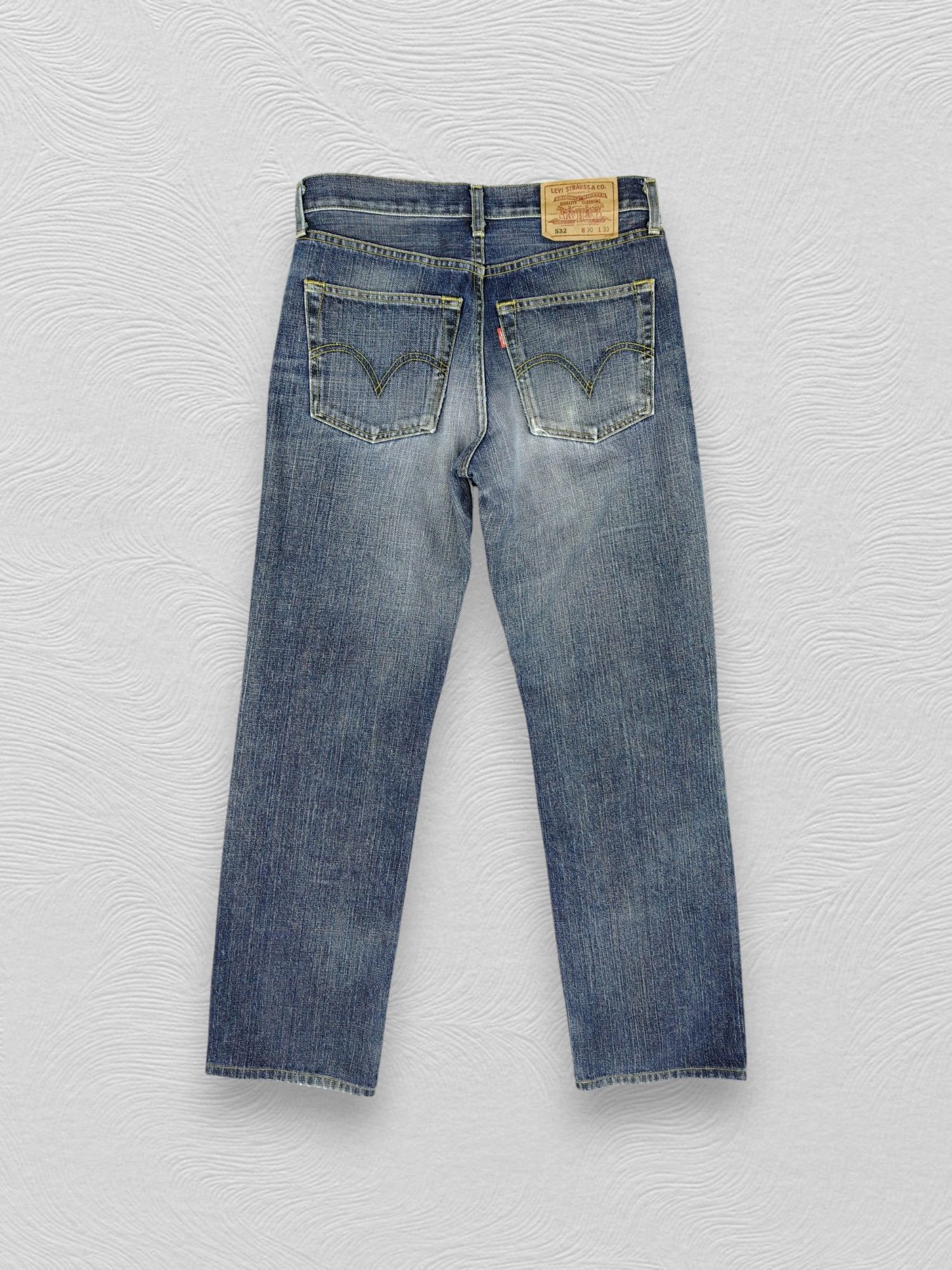 Levi's Distressed Indigo Vintage Levi's 532 30x30 Denim -JG009 Size US 30 / EU 46 - 2 Thumbnail