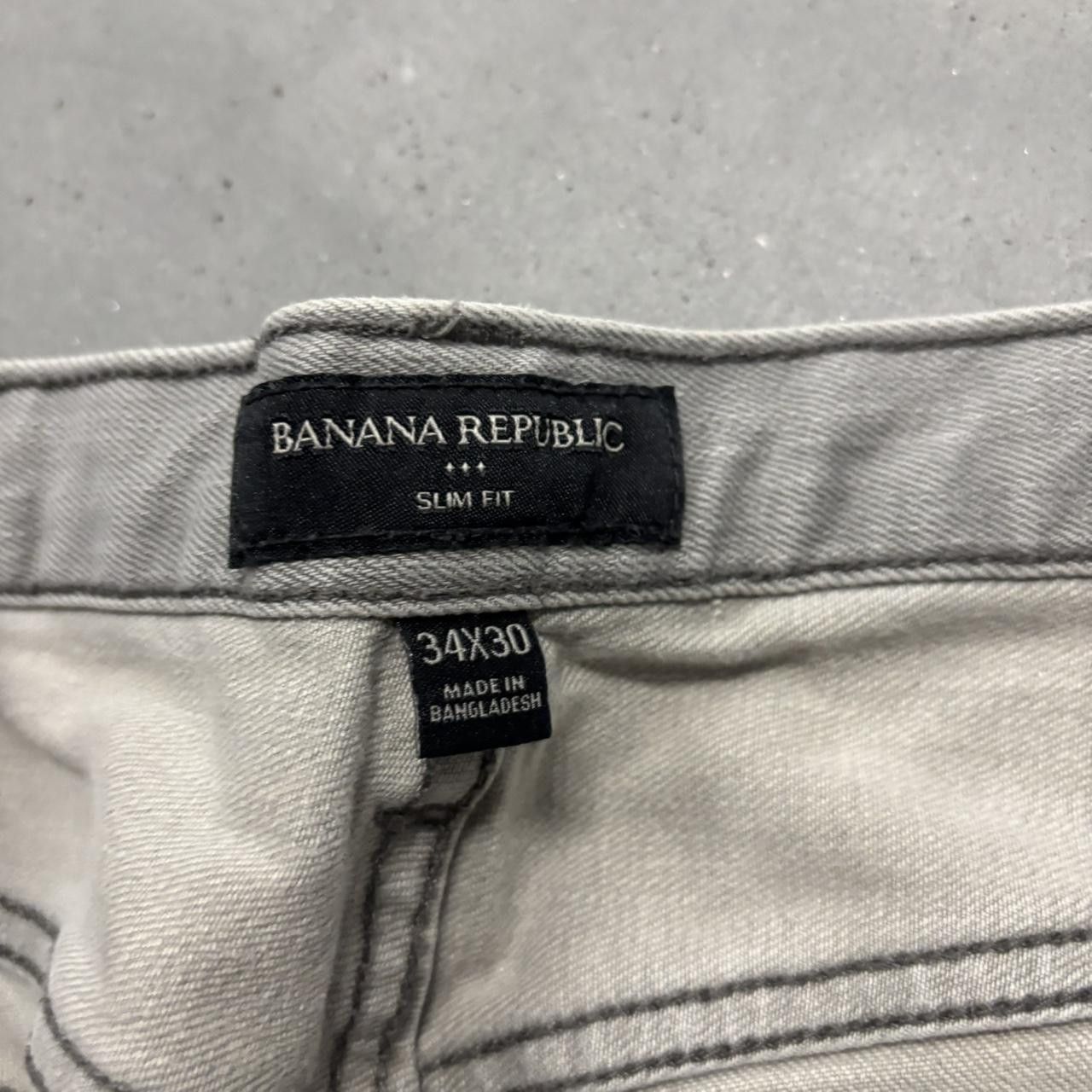 Japanese Brand × Vintage Crazy Vintage Y2K/2000s Faded Light Grey Grunge Streetwear Denim Jeans! Size US 33 - 7 Thumbnail