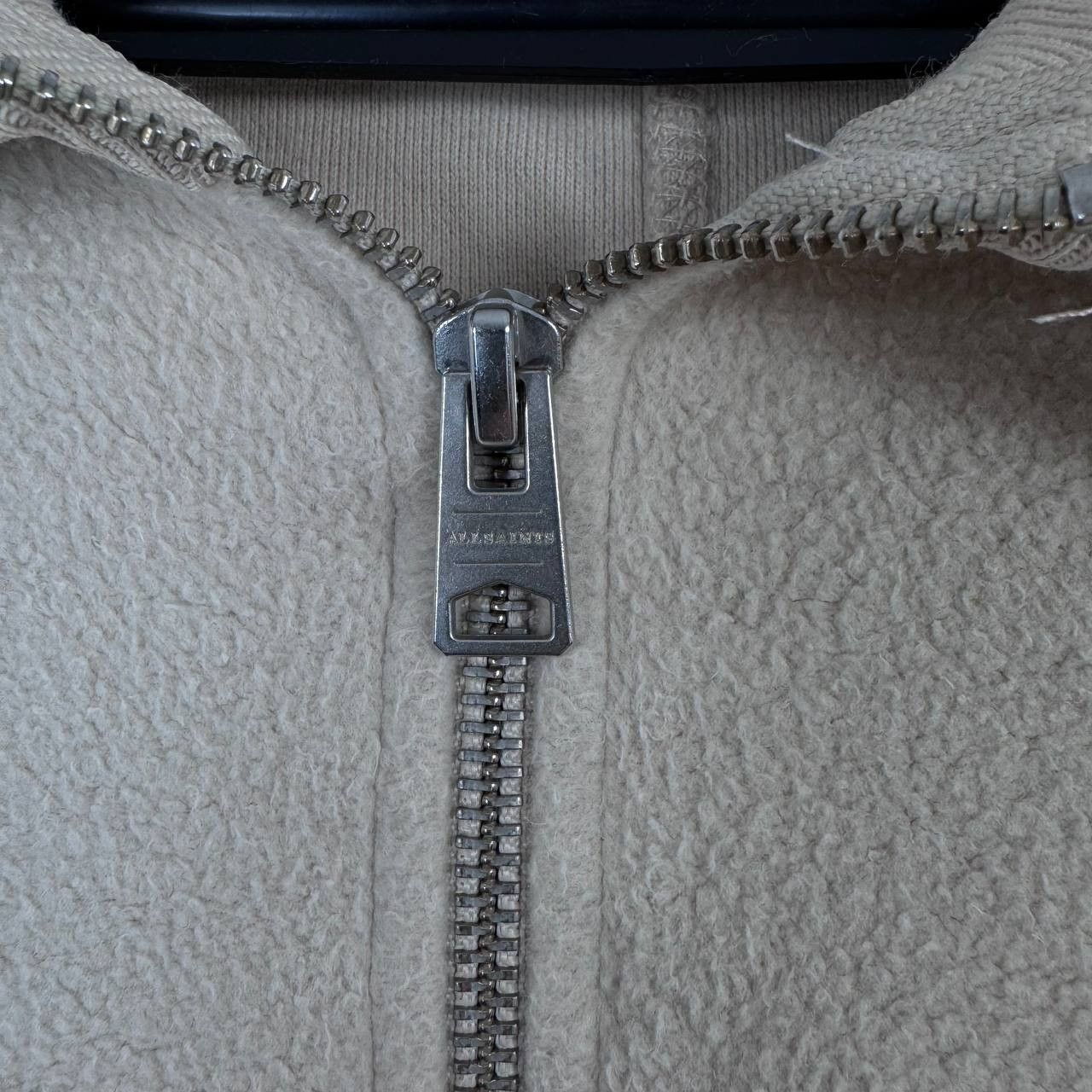 Allsaints AllSaints Half Zip Sweatshirt Beige Fleece Pullover Size M Size US M / EU 48-50 / 2 - 4 Thumbnail