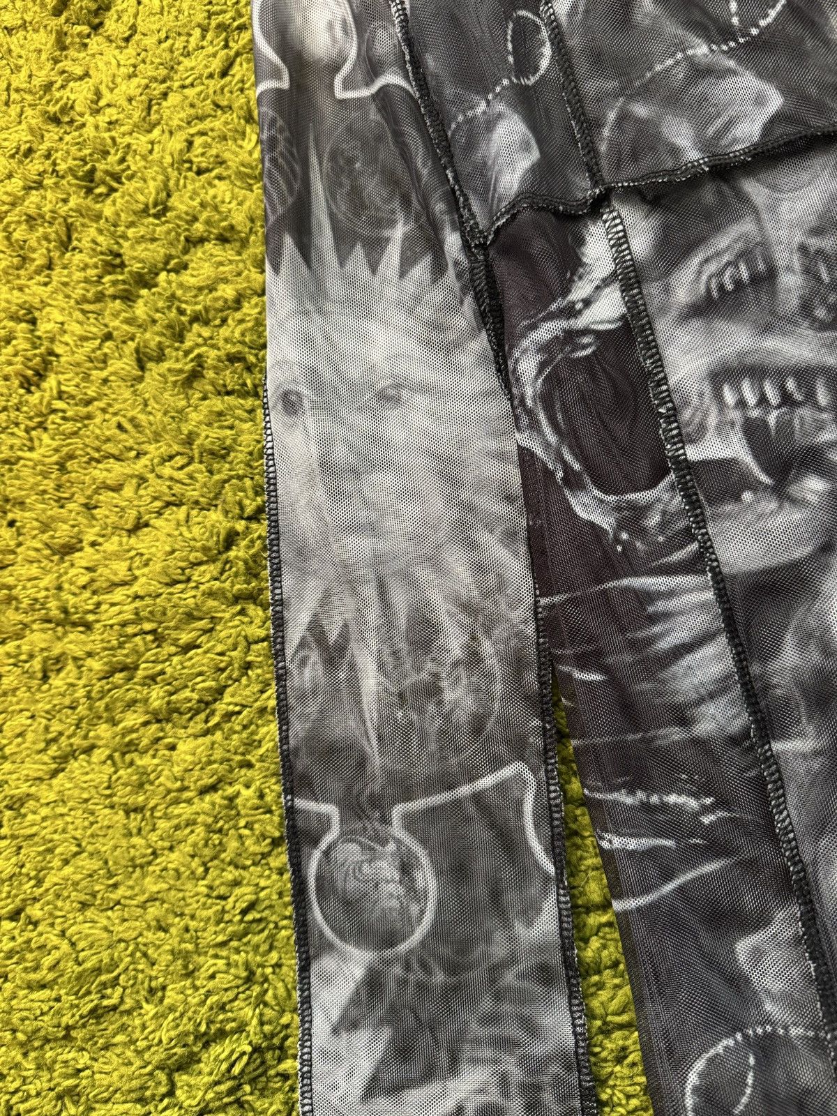 Designer Avant Garde mesh JPG Gaultier style Y2K Skull skeleton dress Size M / US 6-8 / IT 42-44 - 3 Thumbnail