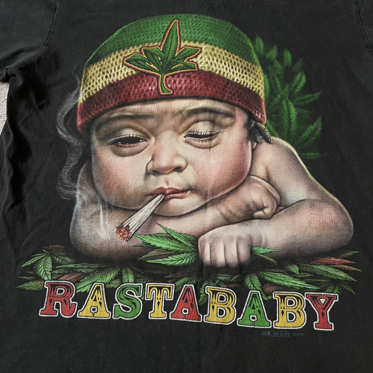Vintage Vintage Y2K Graphic Tee Faded Black Oversized Streetwear M Size US M / EU 48-50 / 2 - 4 Thumbnail