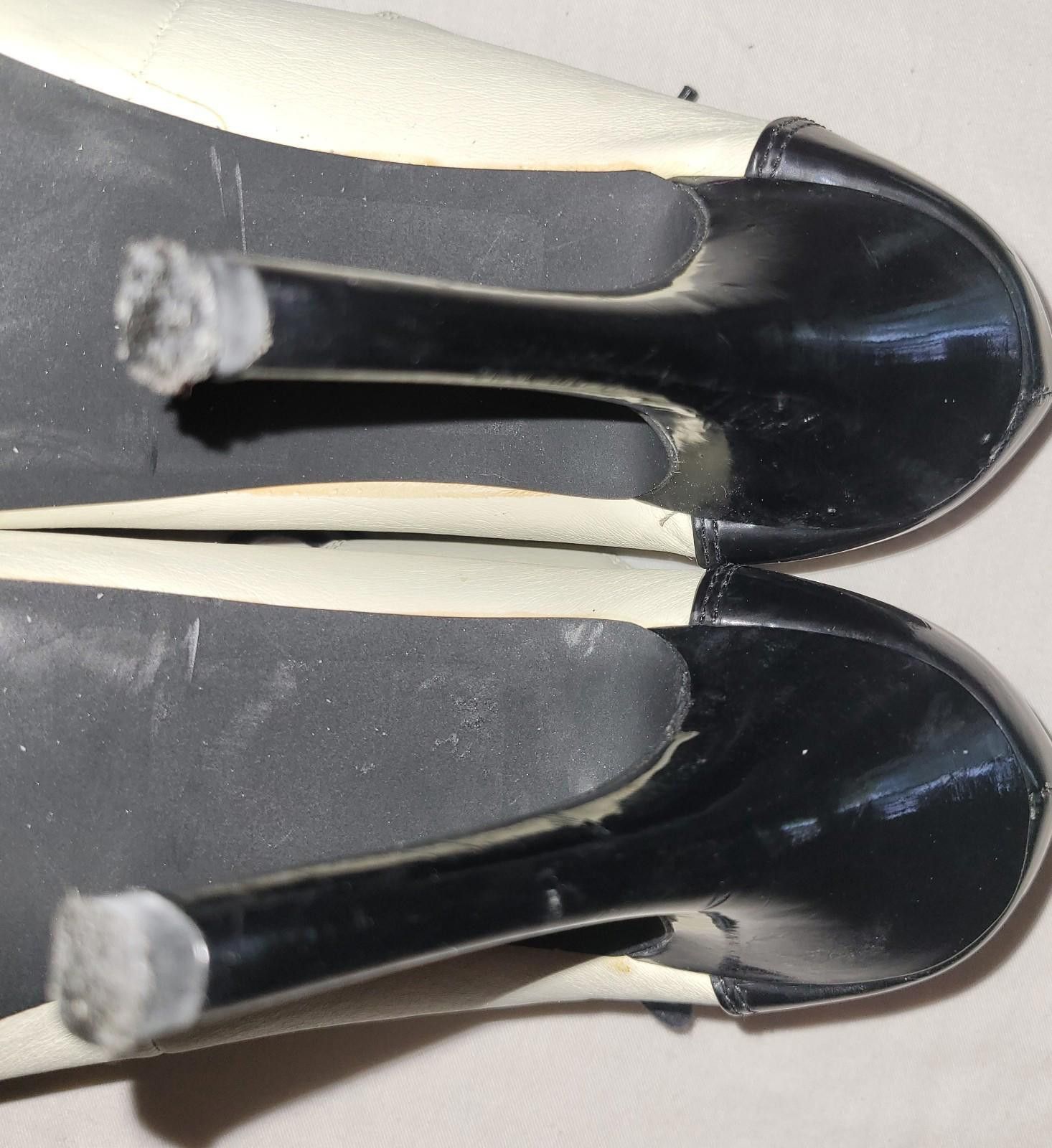 Designer Qupid women's size 7 two tone peep toe 5'' heels Size US 7 / IT 37 - 5 Thumbnail