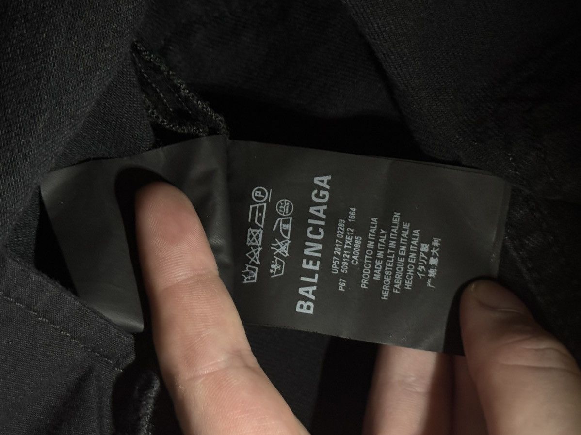 Balenciaga ✅Balenciaga FW17 Distressed black skinny jeans Arhetype Size US 28 / EU 44 - 7 Thumbnail