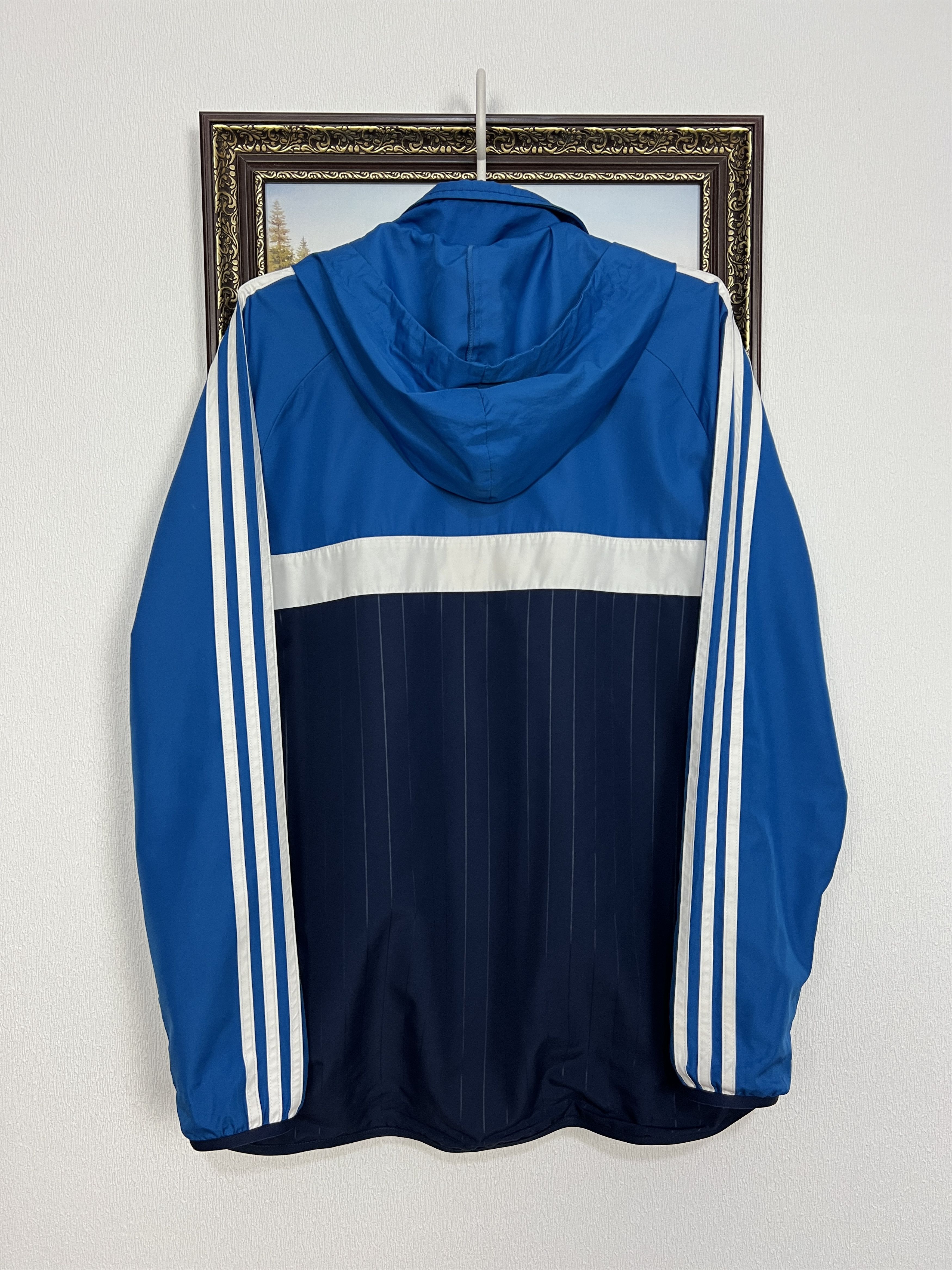 Adidas Originals Chelsea Football Hoodie Jacket Soccer Track Top Size US L / EU 52-54 / 3 - 9 Thumbnail