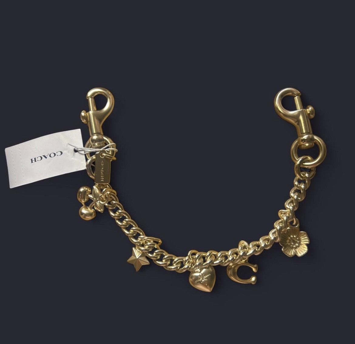 Coach Gold Coach charm bag chain Size ONE SIZE - 1 Preview