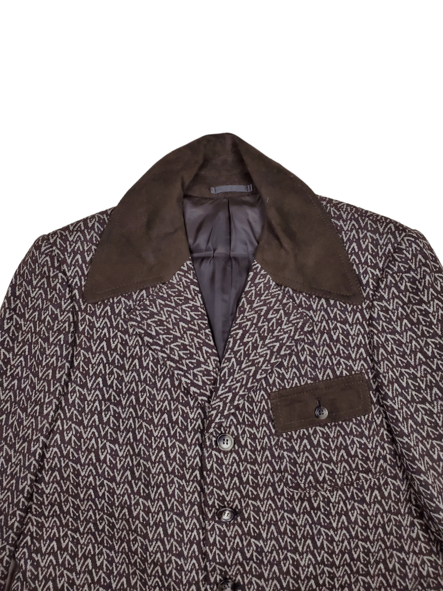 Japanese Brand × Vintage Vintage Wool Jacket Dolza Size 42L - 7 Thumbnail
