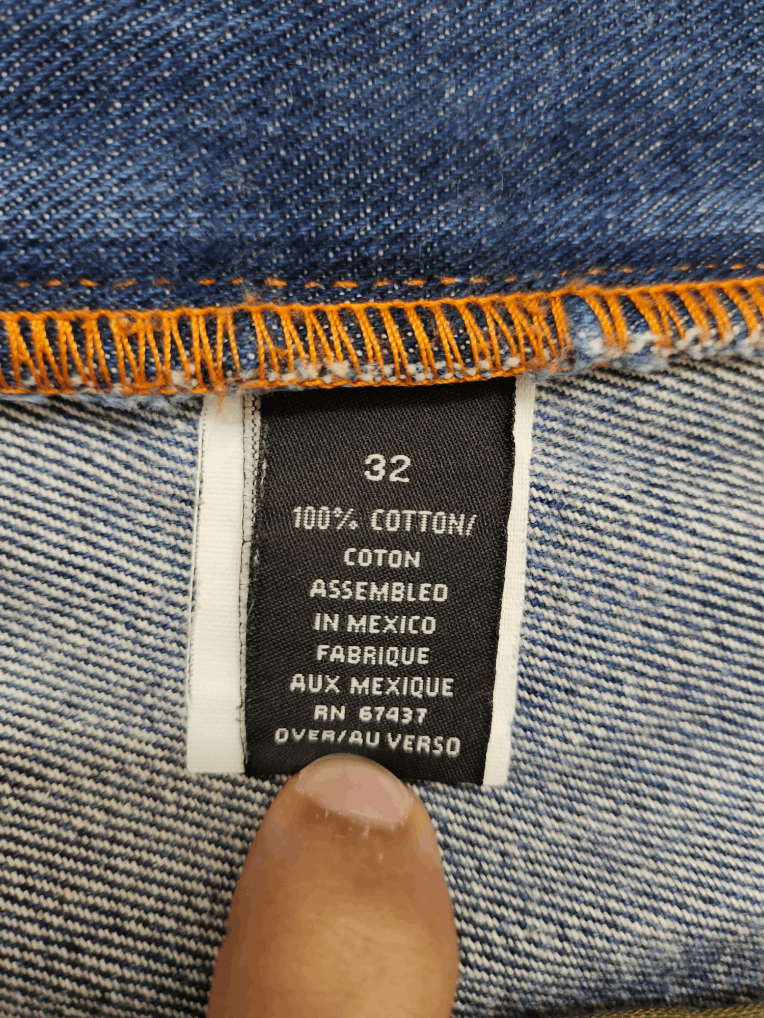 Polo Ralph Lauren Vintage Y2k Polo Ralph Lauren RL67 Five Pocket Denim Jeans Size US 33 - 17 Thumbnail