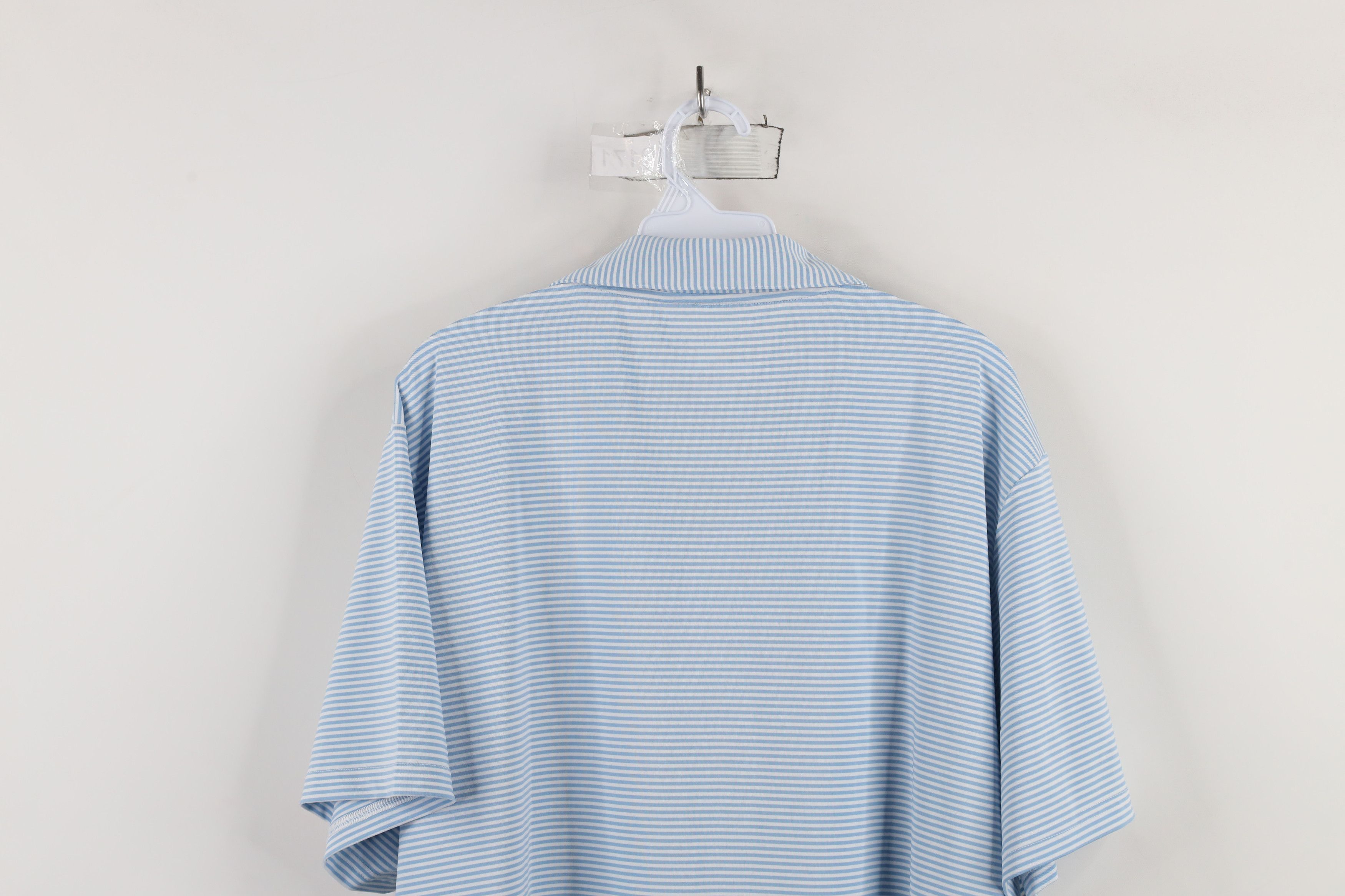 Bonobos × Vintage Bonobos Fit Stretch Striped Collared Golf Polo Shirt Blue Size US XXL / EU 58 / 5 - 9 Thumbnail