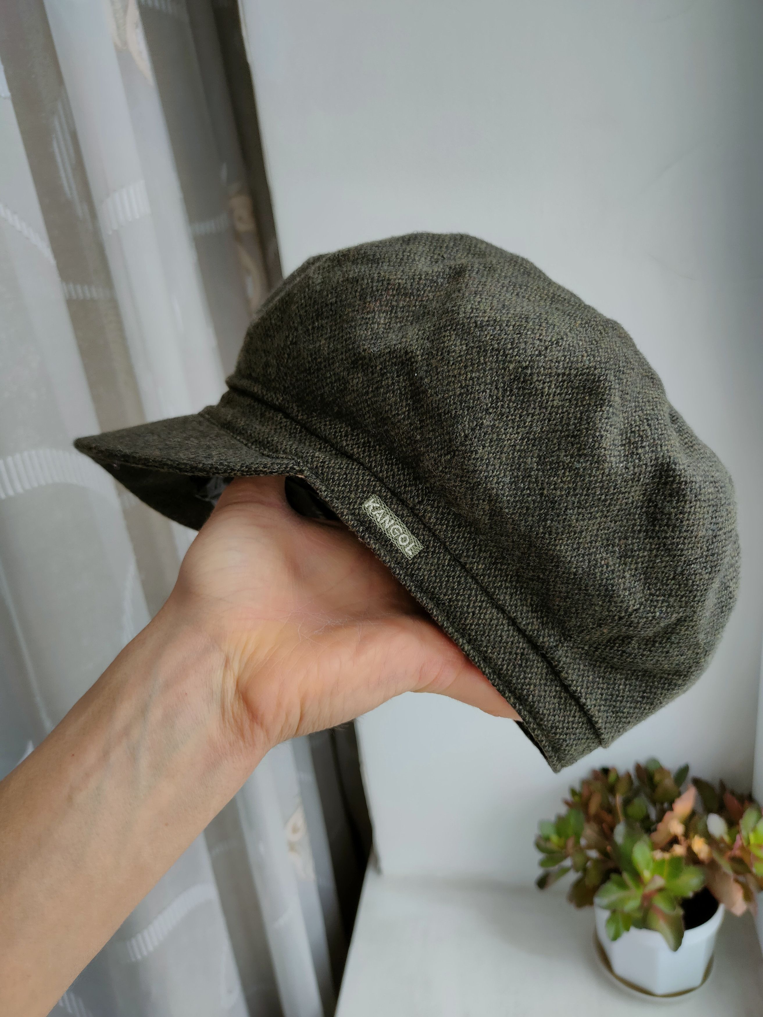 Kangol Kangol Woolen Cap Eight-blade Forage Hat Cartouche Flat Cap Size ONE SIZE - 6 Thumbnail