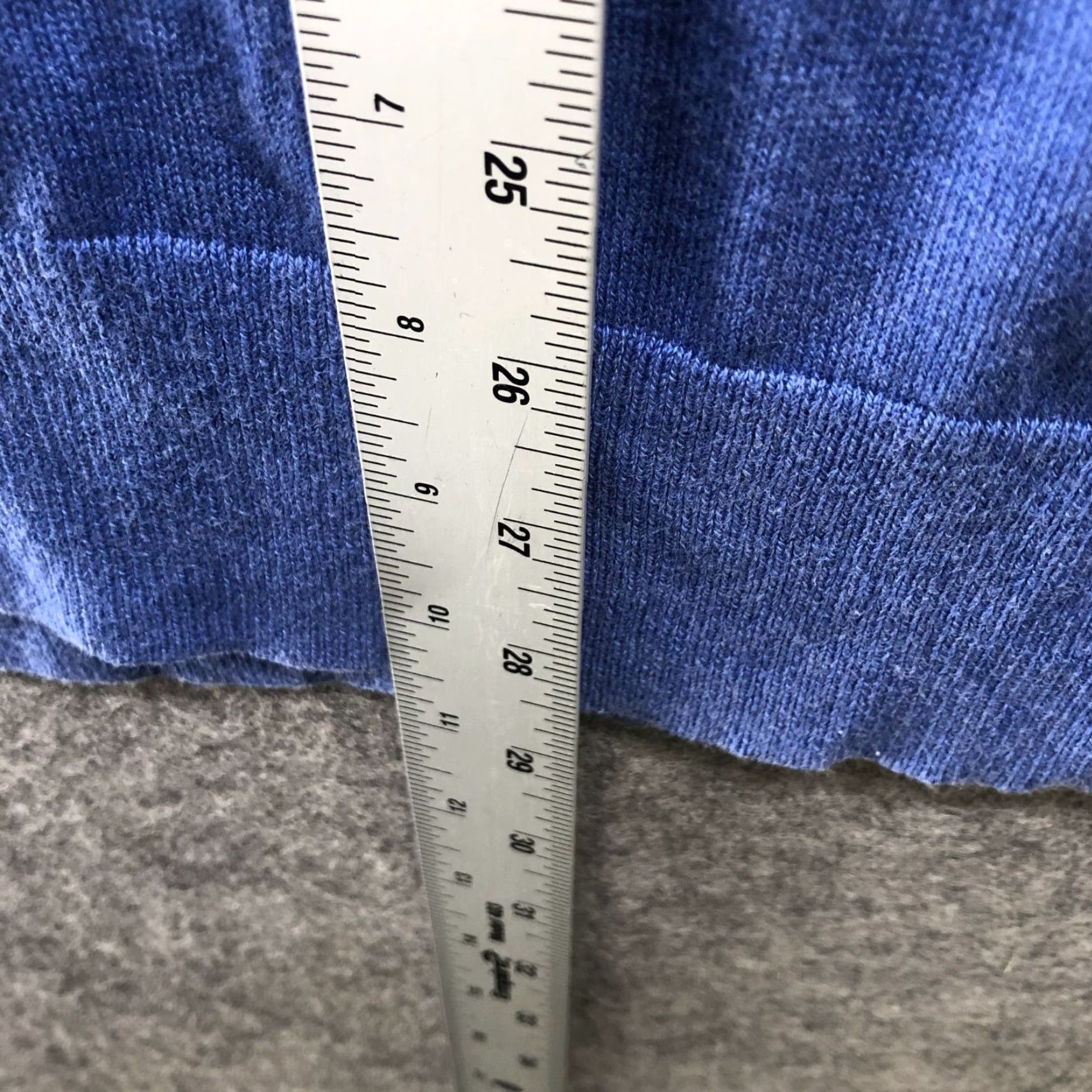 Banana Republic Banana Republic Sweater Mens XL Silk Cotton Cashmere Blue V-Neck Pullover Knit Solid Casual Linen? Size US XL / EU 56 / 4 - 6 Thumbnail
