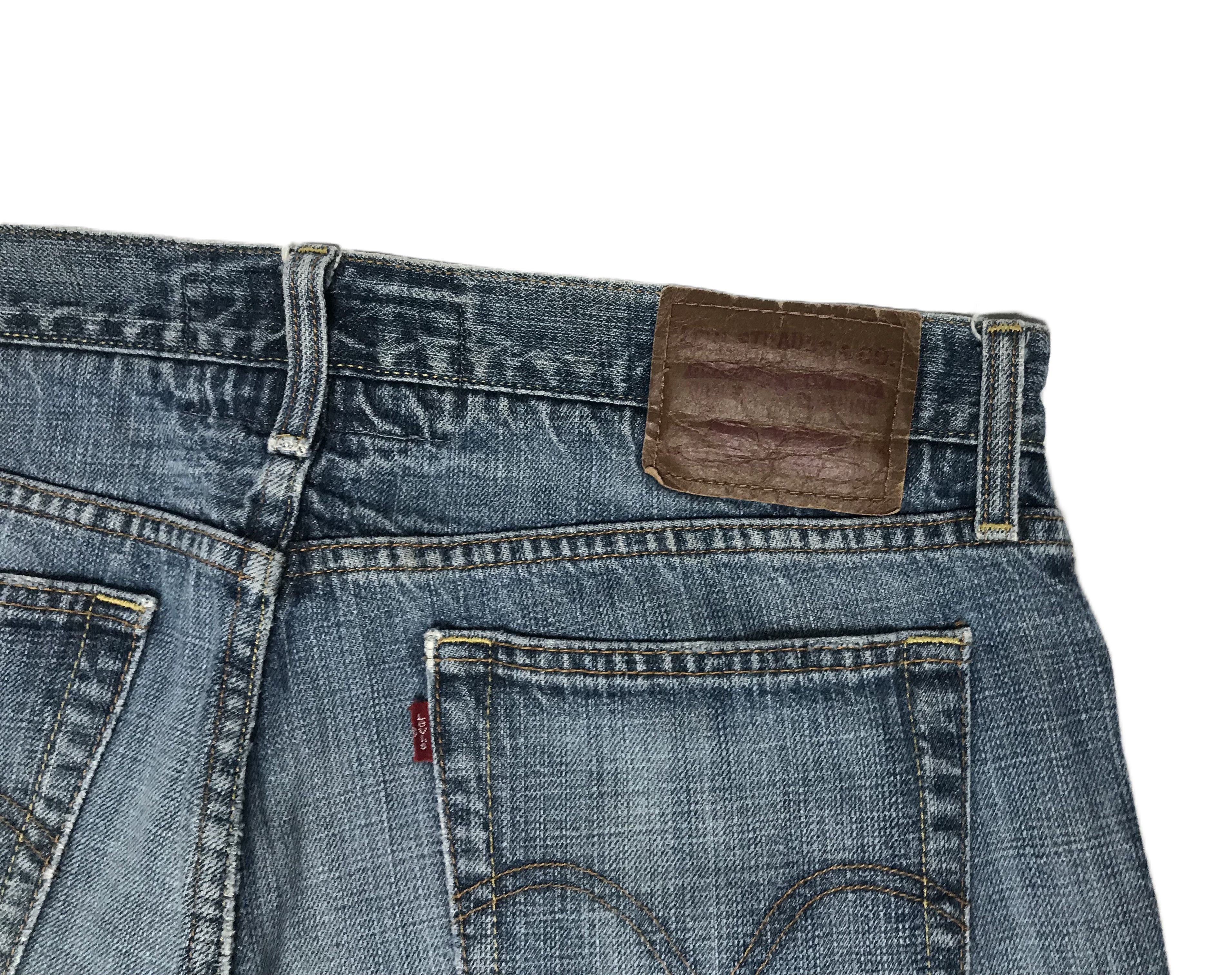 Levi's Vintage Clothing Levis 514 Slim Straight Vintage Denim Pants W36 L32 Size US 36 / EU 52 - 8 Thumbnail