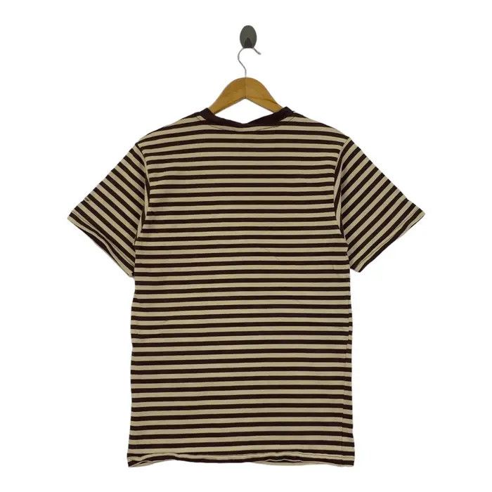 Vintage PIKO HAWAII WEAR Surf Striped Embossed Logo Tee Shirt Size US M / EU 48-50 / 2 - 3 Thumbnail