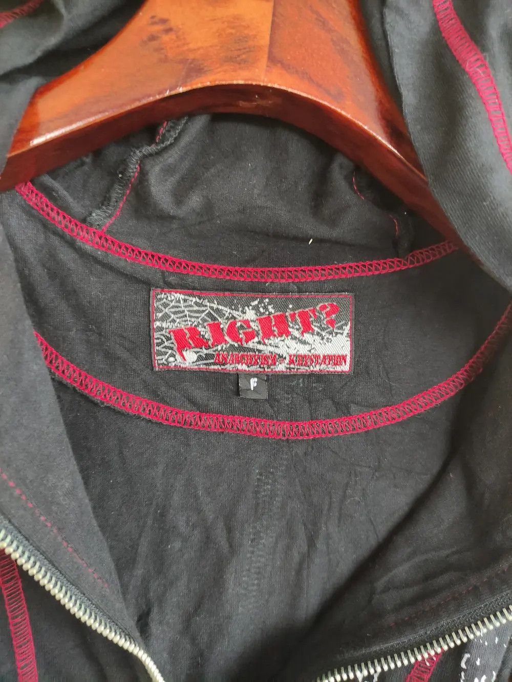 If Six Was Nine RIGHT ANARCHY KEYSTATION BUNNY HOODIE BONDAGE PUNK Size M / US 6-8 / IT 42-44 - 17 Thumbnail
