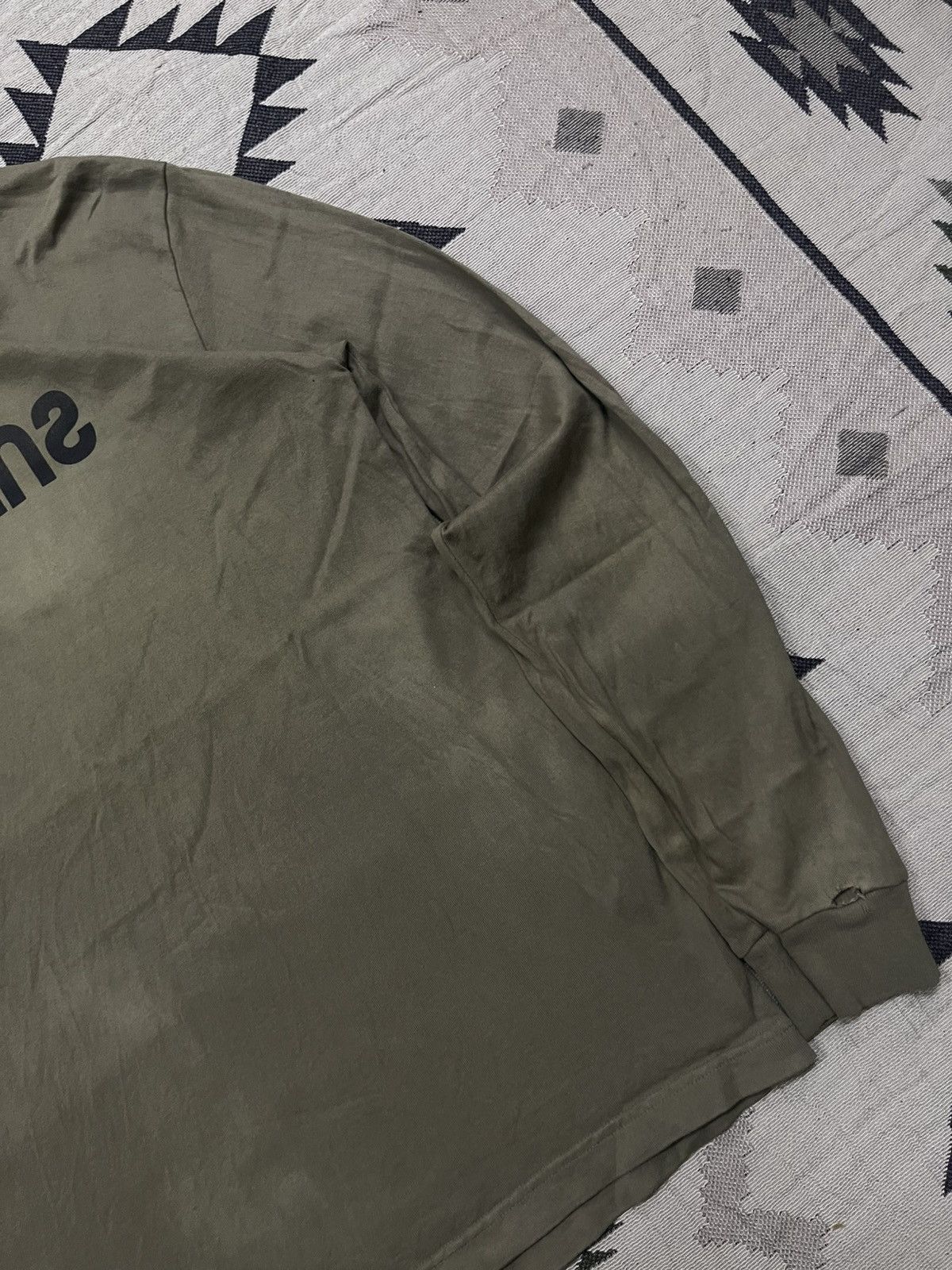 Surplus Research 2000s CHANGING TIME X SURPLUS JAPANESE BRAND SUN FADED SHIRT Size US M / EU 48-50 / 2 - 4 Thumbnail