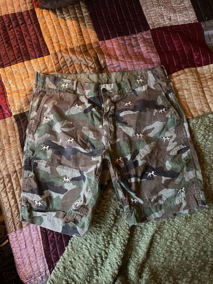 Polo Ralph Lauren × Ralph Lauren × Ralph Lauren Blue Label Camo Dog Shorts Size US 38 / EU 54 - 1 Thumbnail