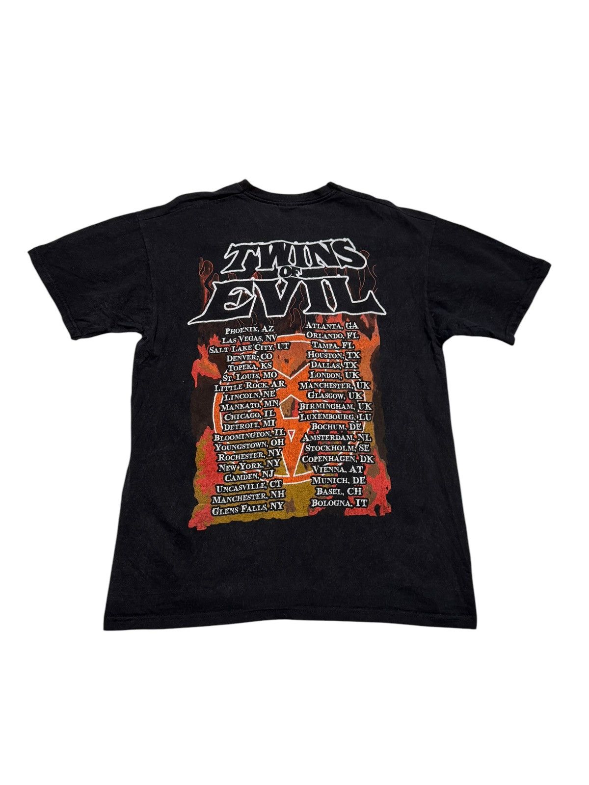 Band Tees Twins of Evil Marilyn Manson y2k Tour tee Size US L / EU 52-54 / 3 - 4 Thumbnail