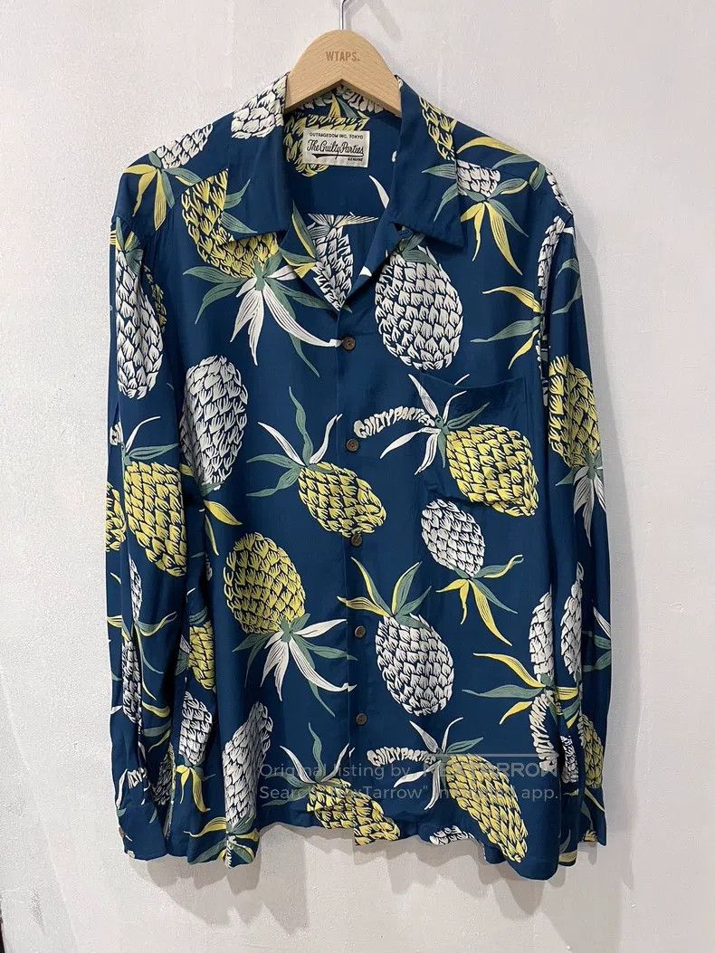 Wacko Maria Wacko Maria Pineapple Hawaiian Shirt Size US XL / EU 56 / 4 - 1 Thumbnail