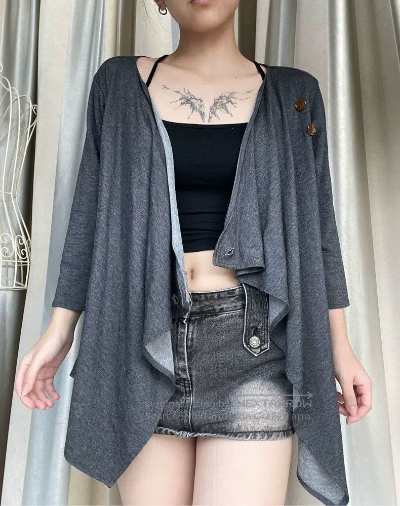 Vivienne Westwood Vivienne Westwood Asymmetric Cowl Neck Knit Top Size M / US 6-8 / IT 42-44 - 2 Thumbnail
