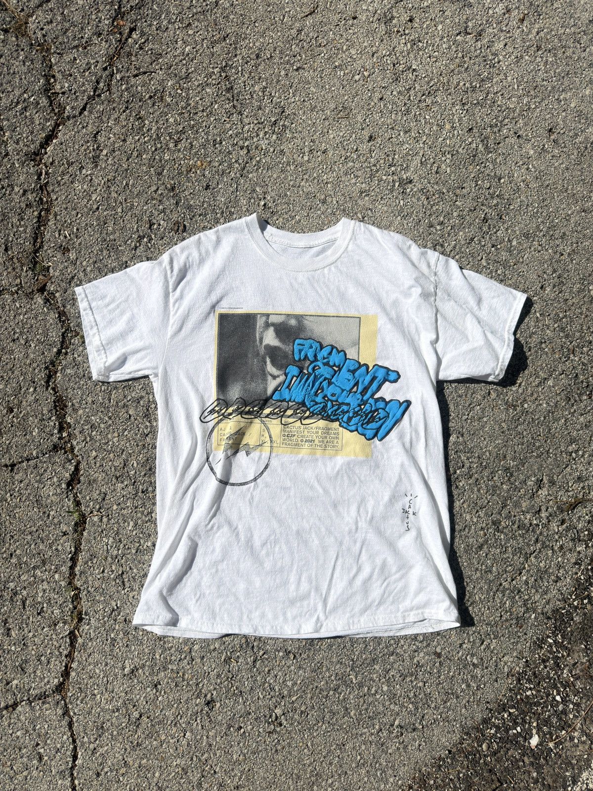 Fragment Design × Nike × Travis Scott Travis Scott Cactus Jack For Fragment Manifest T-shirt Size US M / EU 48-50 / 2 - 1 Thumbnail