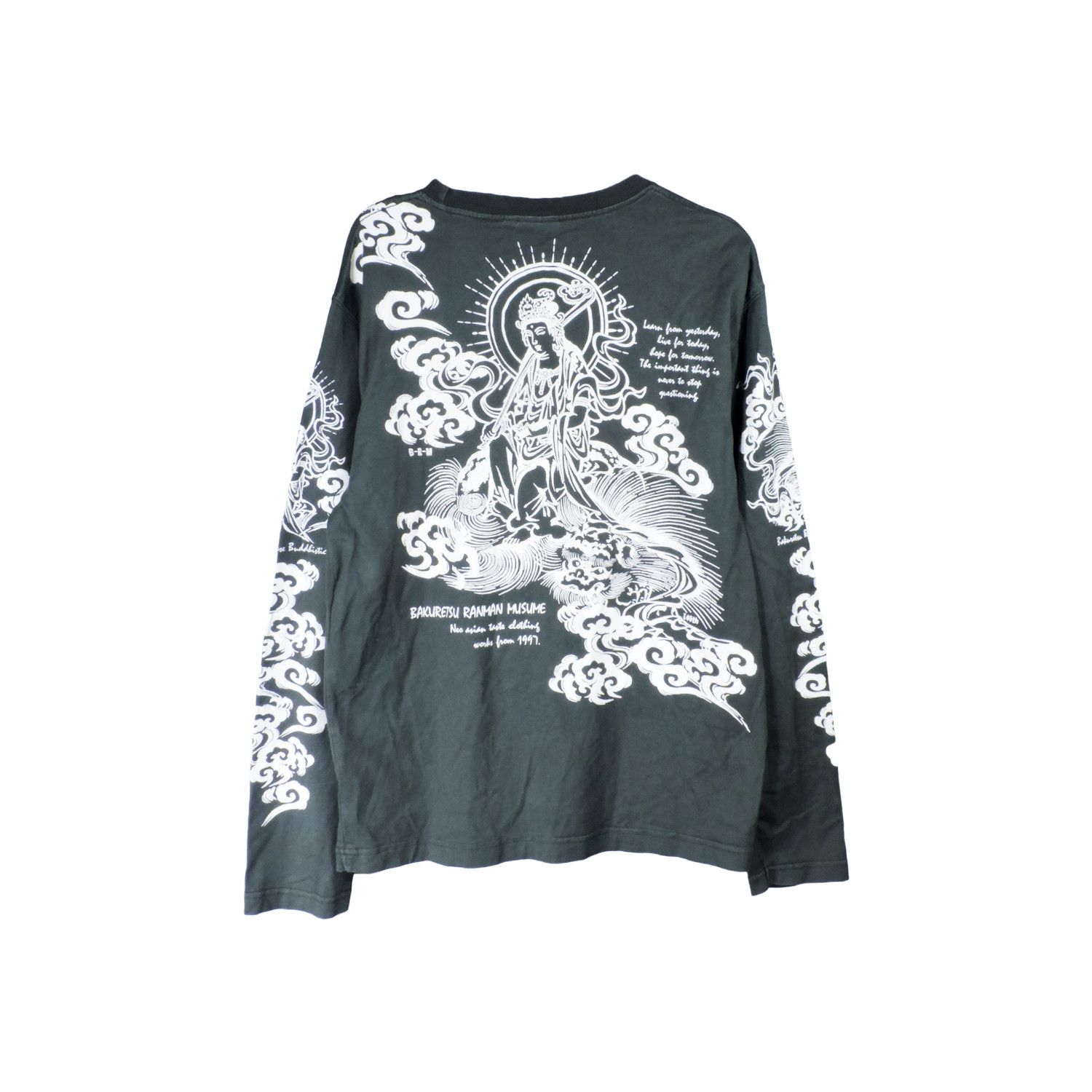 Tedman TED COMPANY BAKURETSU RANMAN JAPANESE BUDDHISTIC ART T-SHIRT Size US L / EU 52-54 / 3 - 2 Thumbnail