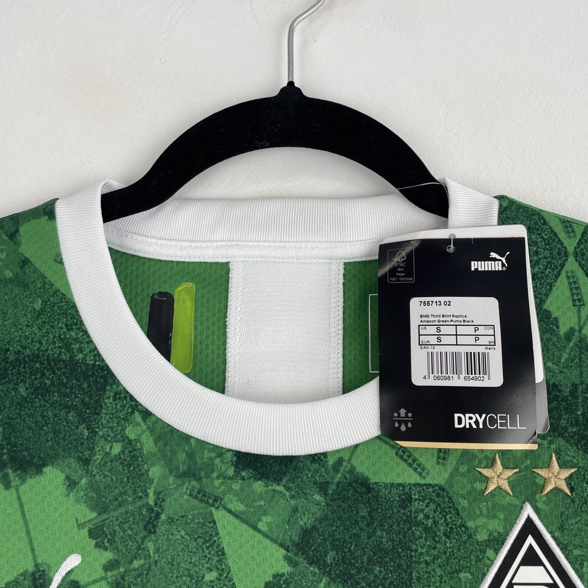 Puma Borussia Mönchengladbach Third Jersey Puma Shirt 2019/2020 Size US S / EU 44-46 / 1 - 3 Thumbnail