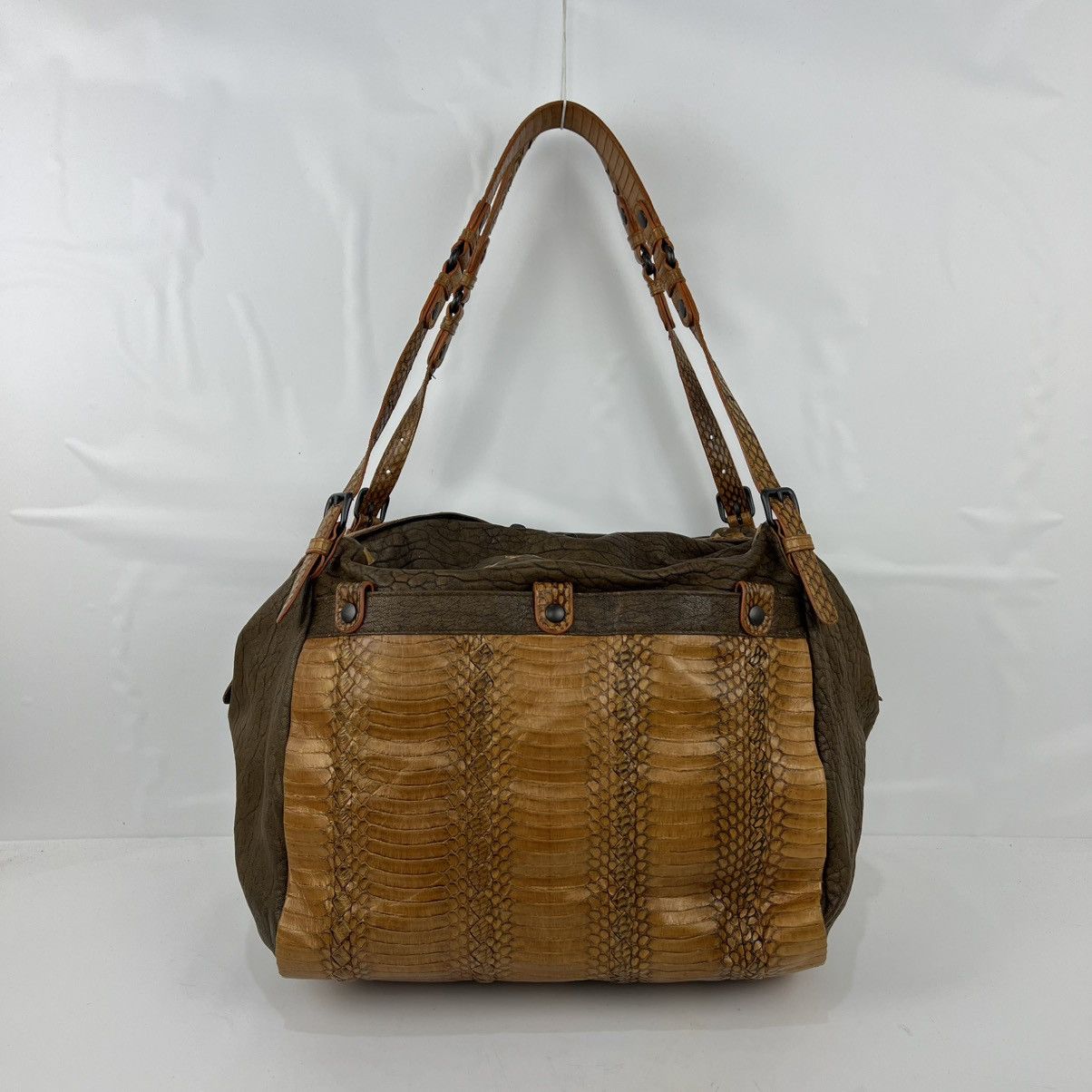 Bottega Veneta Bottega Veneta Fall 2011 Runway Python & Intrecciato Size ONE SIZE - 13 Thumbnail