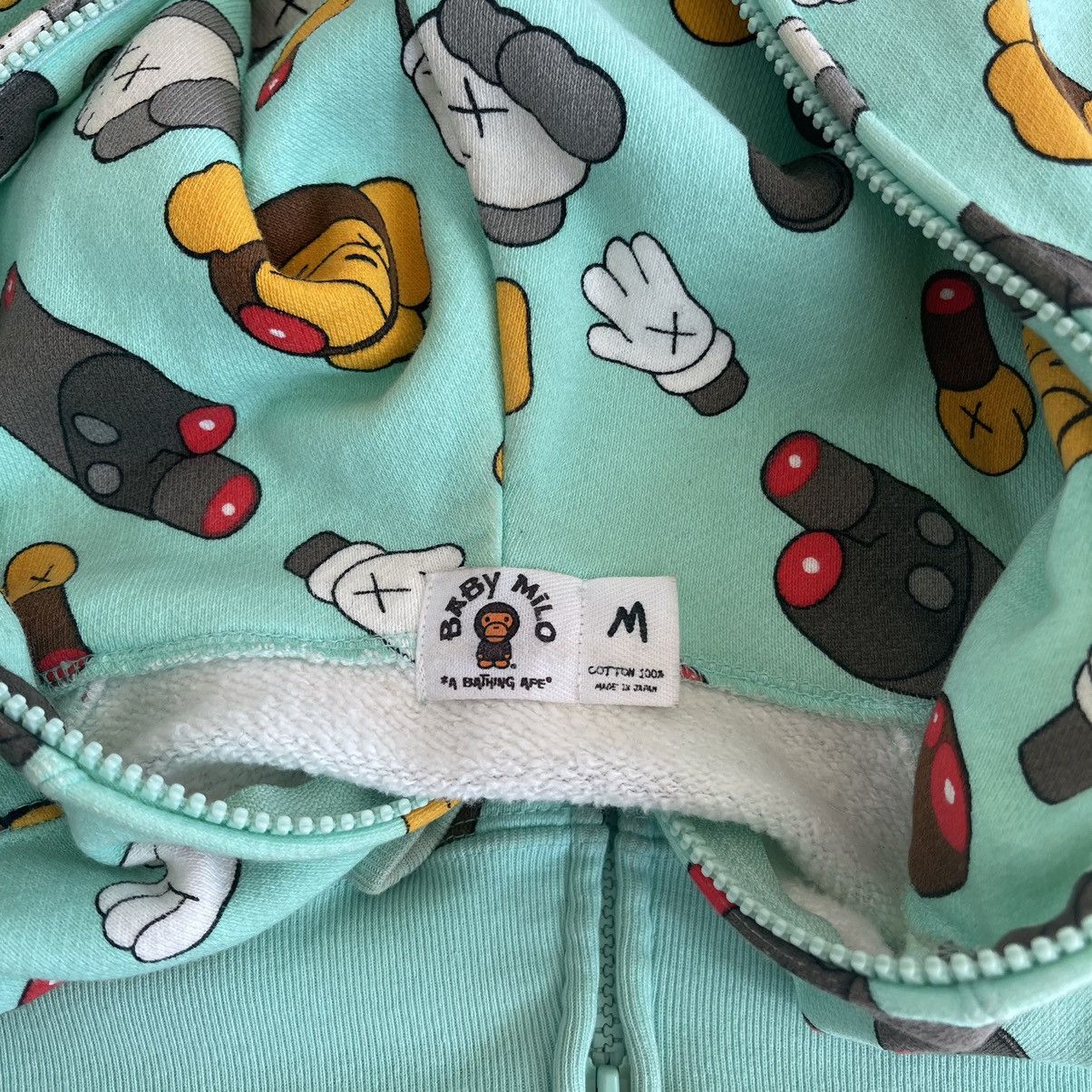 Bape x Kaws 2005 Dissected Baby Milo Full Zip Hoodie