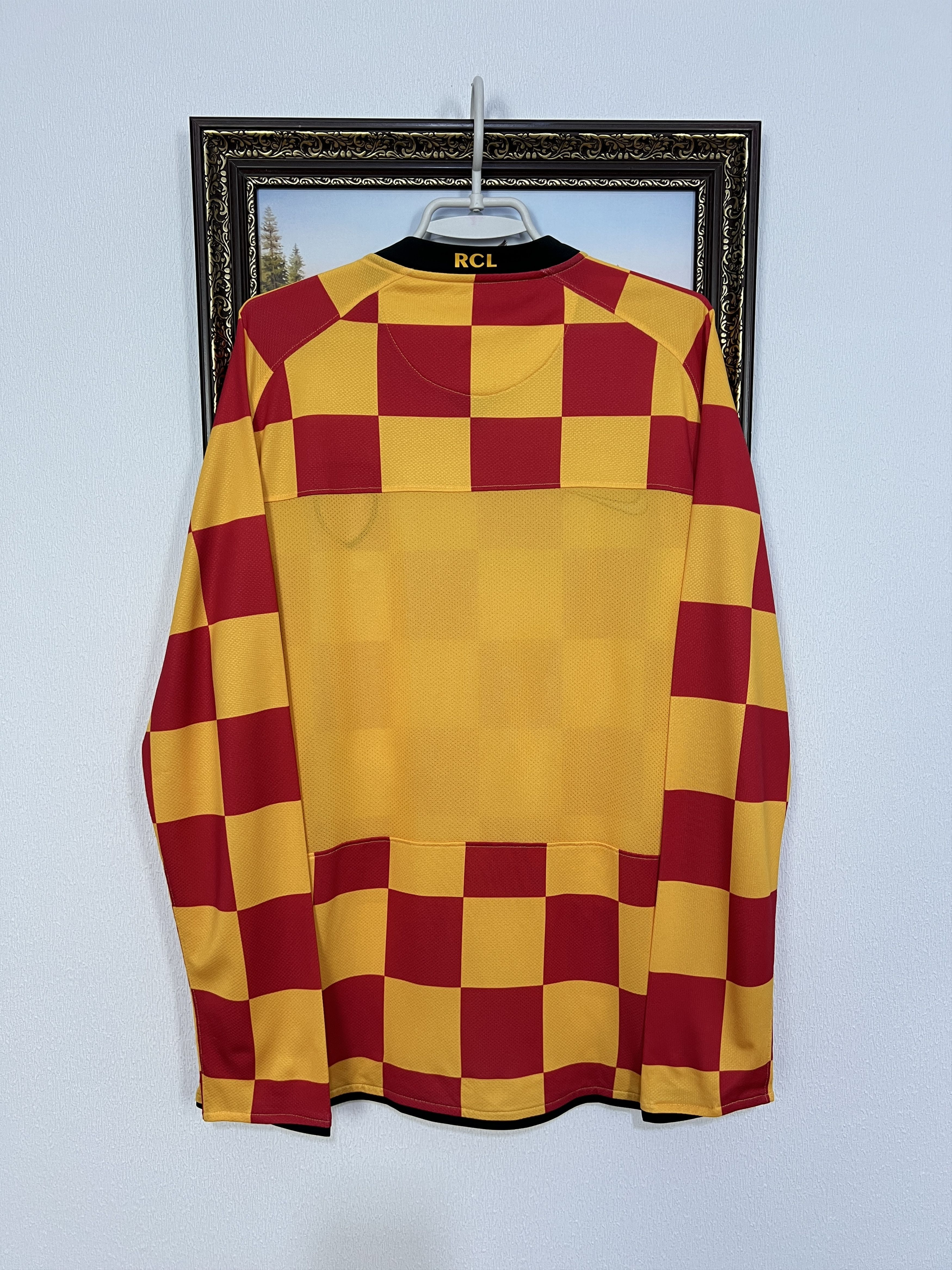 Nike Lens football shirt Soccer Long Sleeve Player Issue Jersey Size US L / EU 52-54 / 3 - 8 Thumbnail