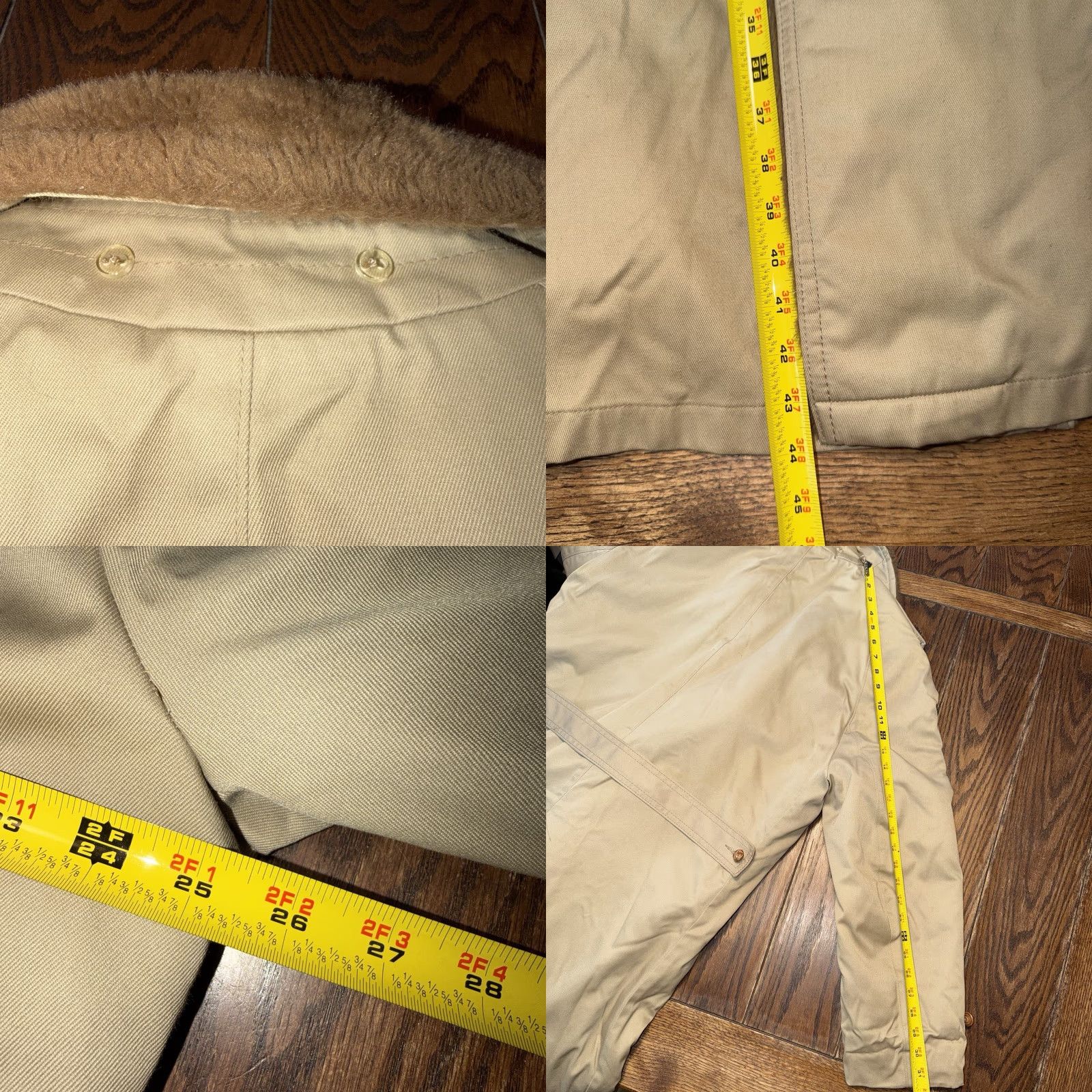 Vintage VINTAGE Mighty Mac Coat Parka Men’s Winter Storm Hooded Sherpa Lined Made in USA Size 46L Beige Size US S / EU 44-46 / 1 - 10 Thumbnail