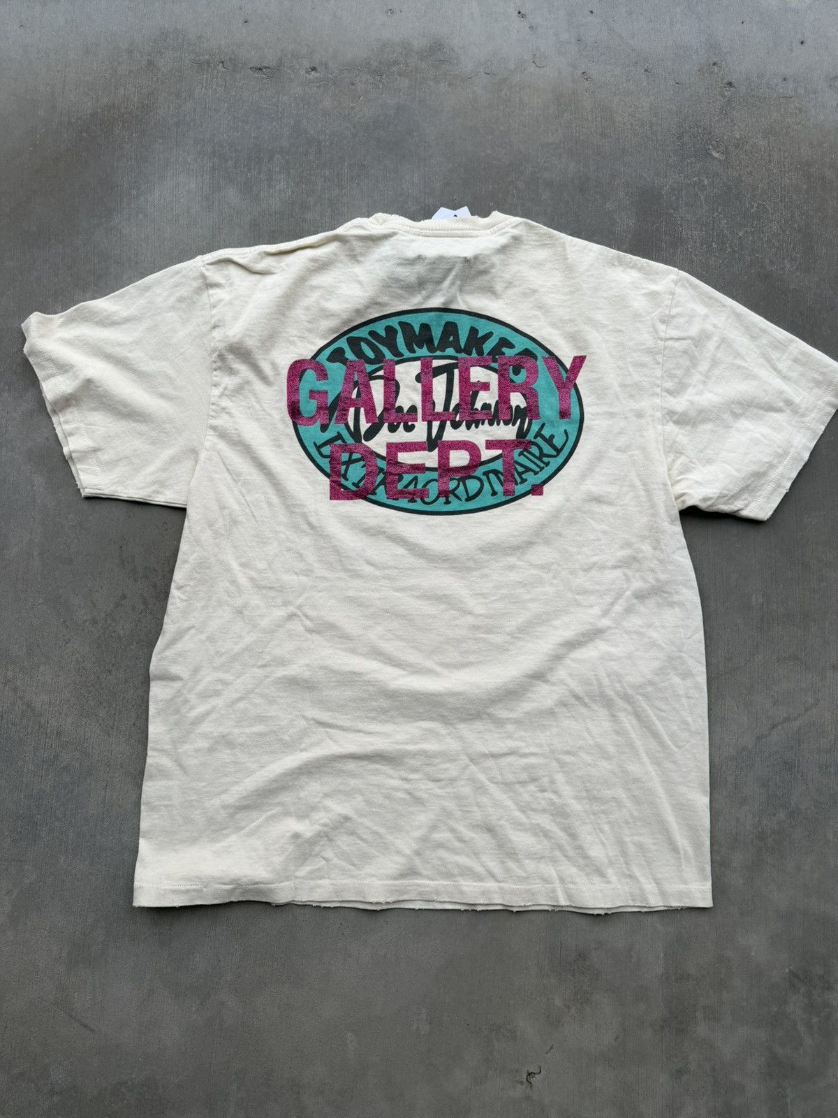 Gallery Dept. Gallery Dept. Dead Batteries T-Shirt – Cream – NWT Large Size US L / EU 52-54 / 3 - 2 Thumbnail