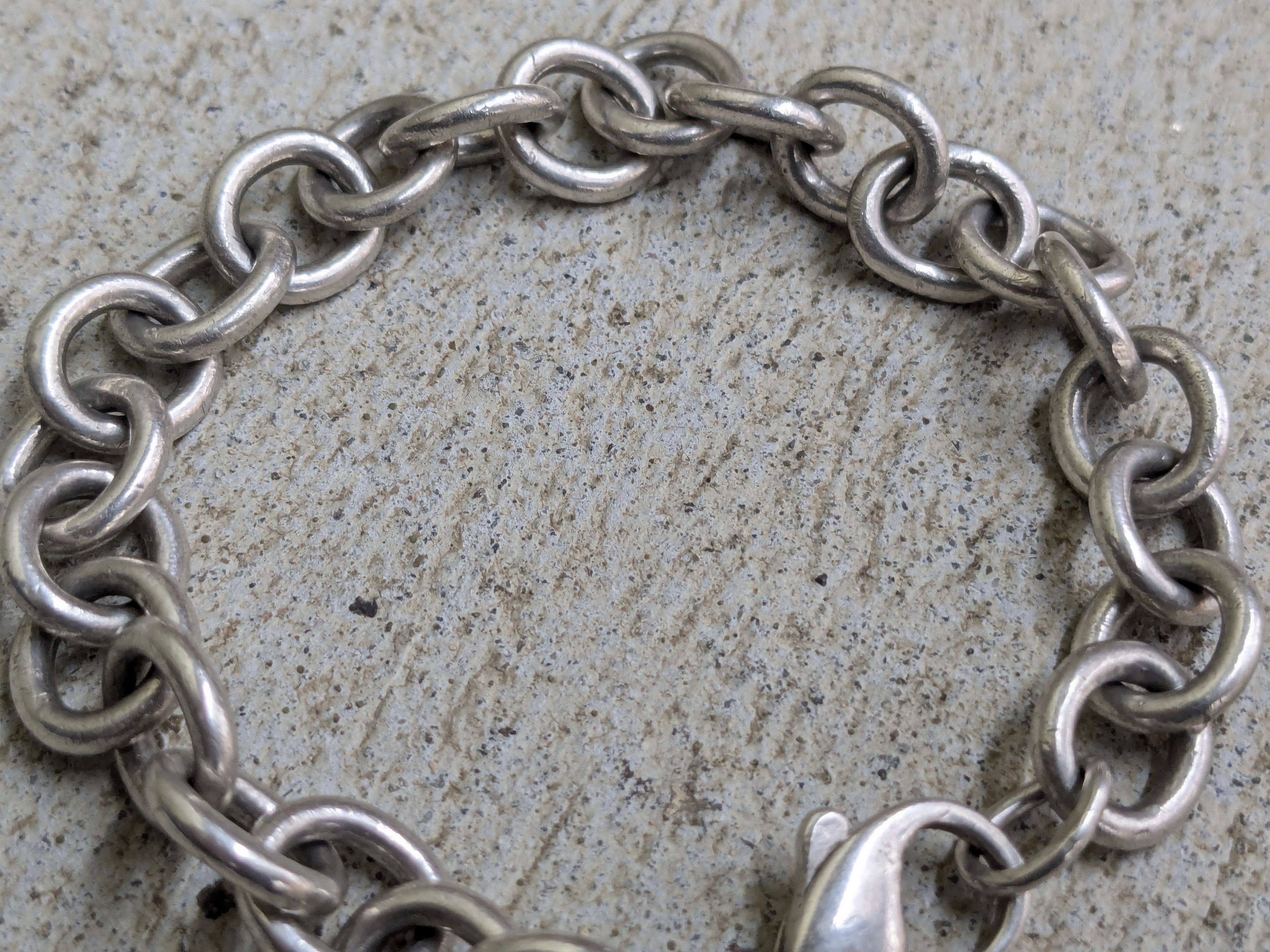 Tiffany & Co. Tiffany & Co Sterling Silver ID Bracelet Charm Rolo Round Size ONE SIZE - 6 Thumbnail