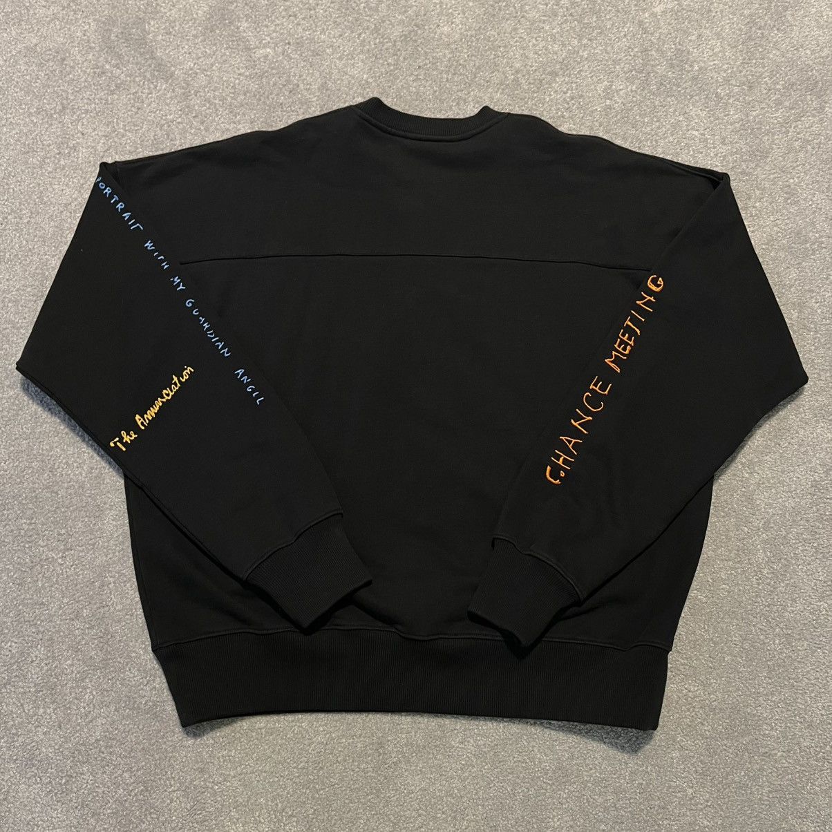 Designer × Le Pere Le Père Duane Michals Fallen Angel Crewneck Sweatshirt Size US M / EU 48-50 / 2 - 2 Thumbnail